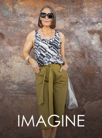 woman wearing Imagine Fashion clothing Australia elegant modern outfit