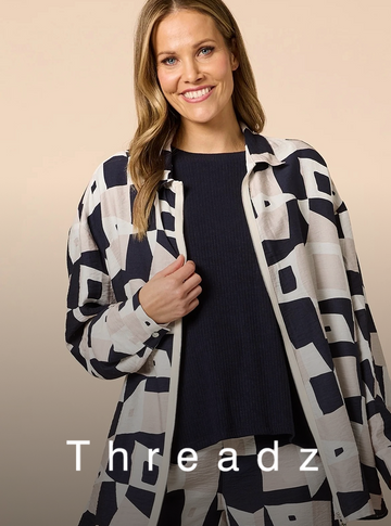 woman wearing Threadz and Clarity outfit Australia smart casual workwear style