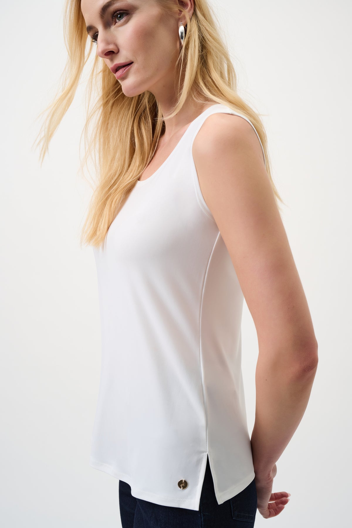 Classic Scoop Neck Camisole Core Colours | Silky Stretch Layering Tank Australia