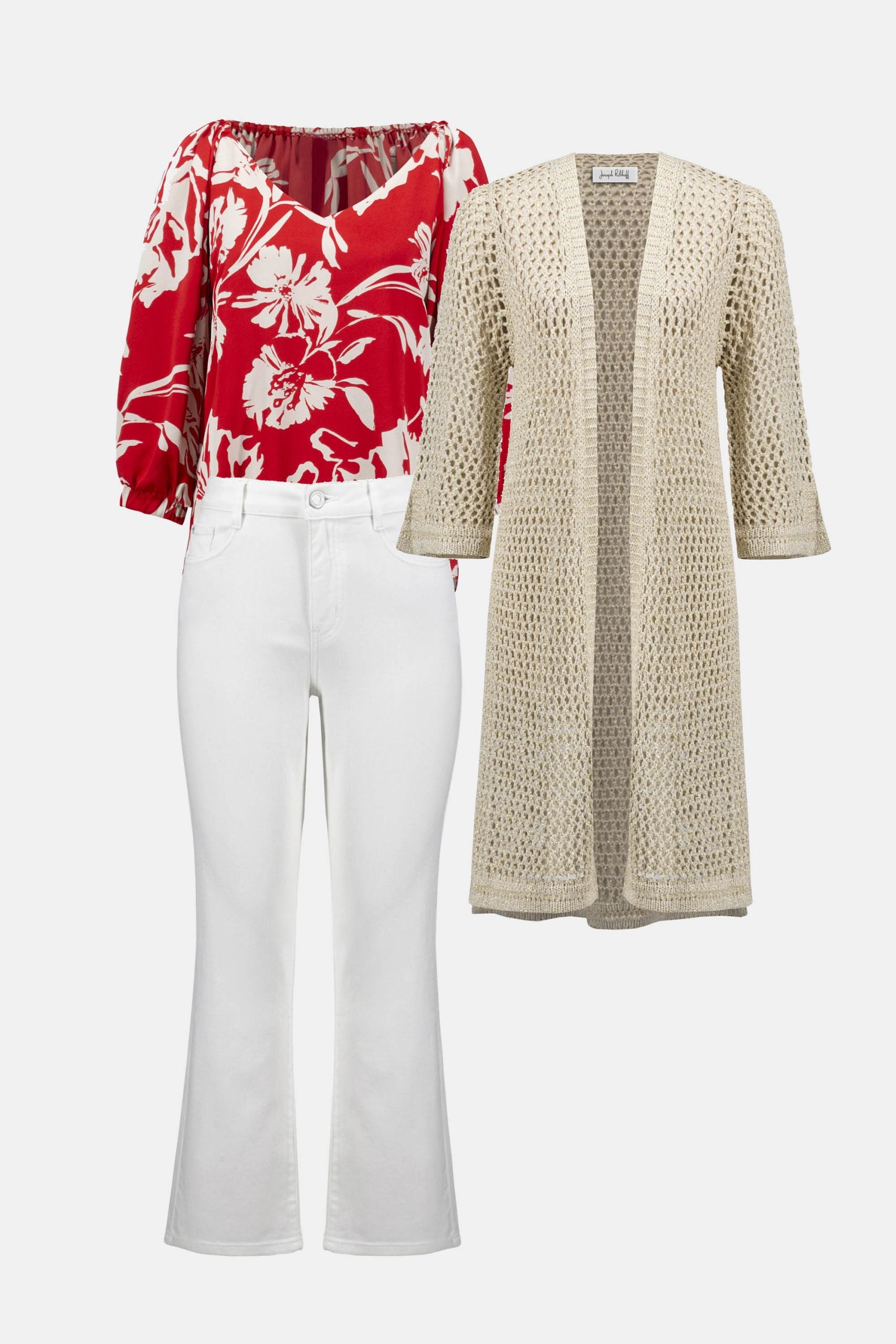 Satin Floral Print Top | Hammered Satin V Neck Blouse