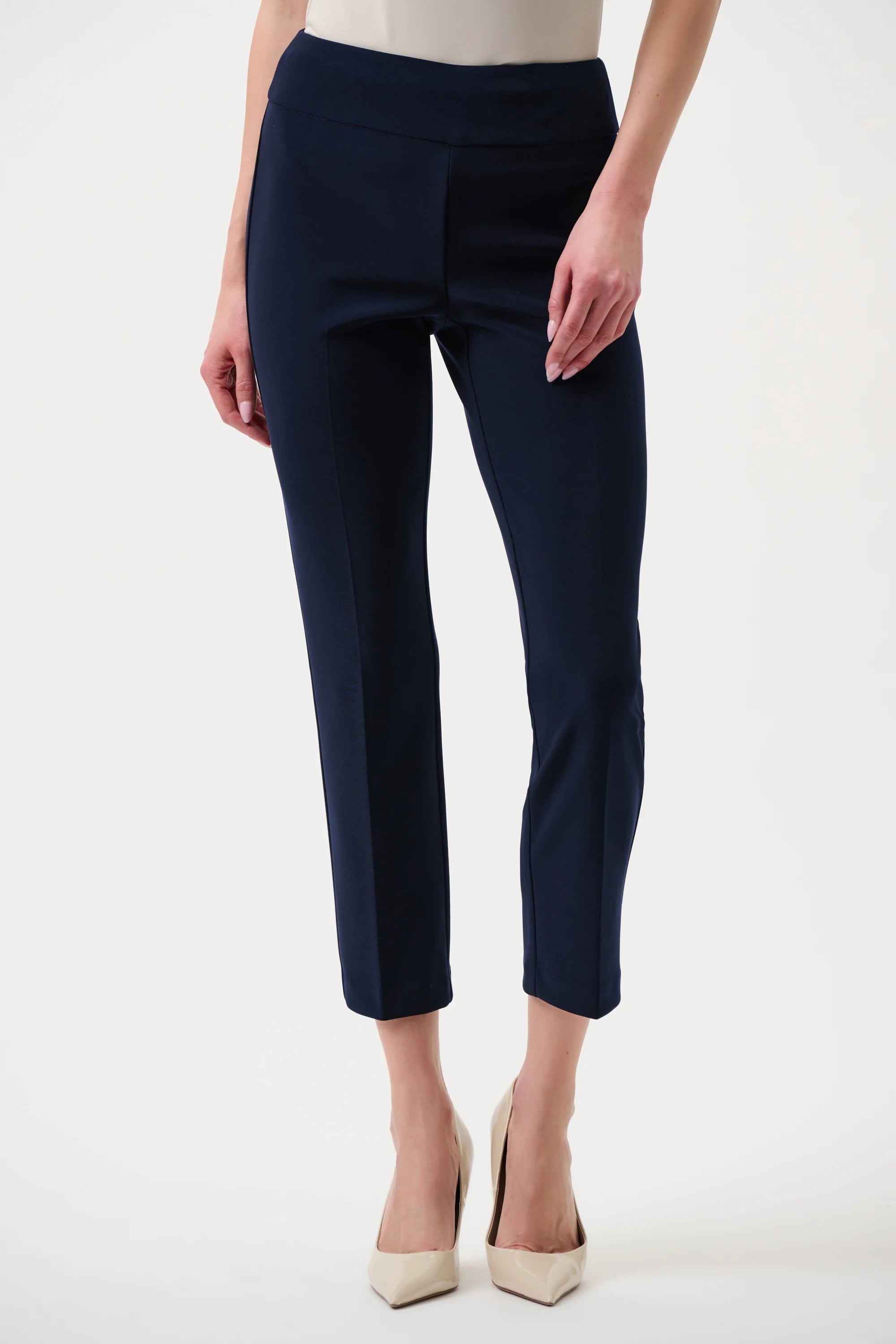 Classic tailored slim pant core colours stretch slim fit pants