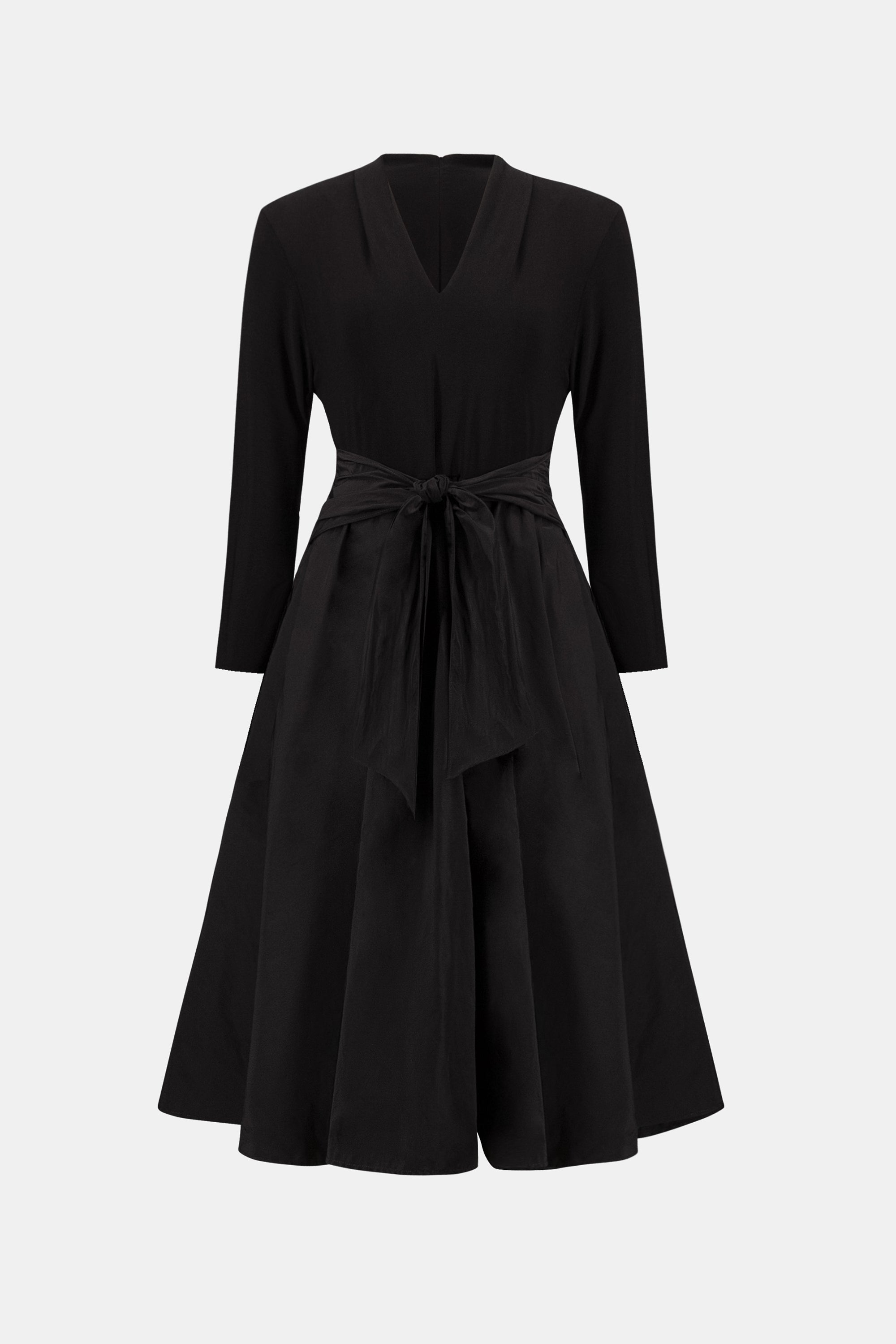 Silky Knit and Memory Fit and Flare Dress