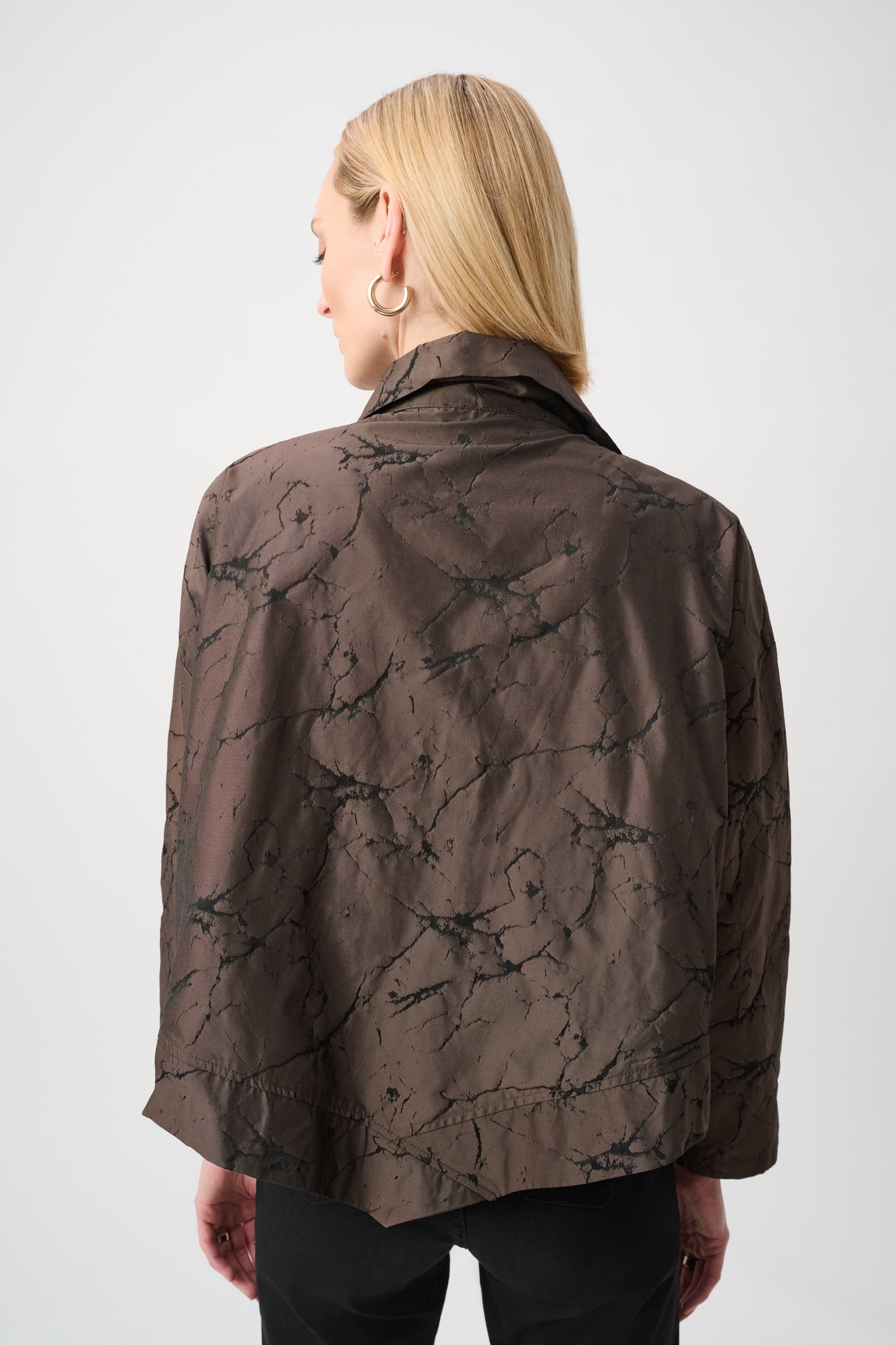 Jacquard Memory Asymmetrical Jacket