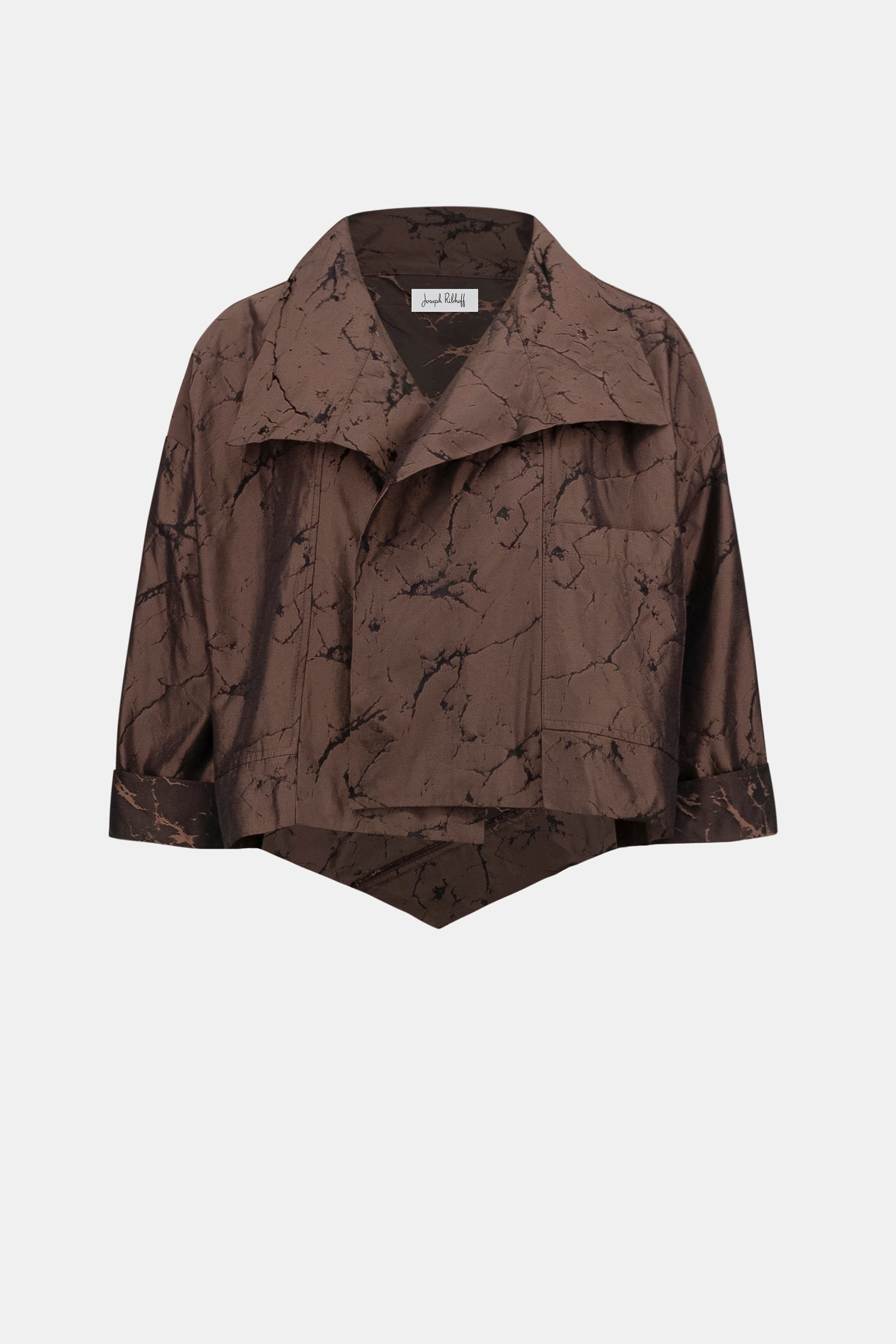 Jacquard Memory Asymmetrical Jacket