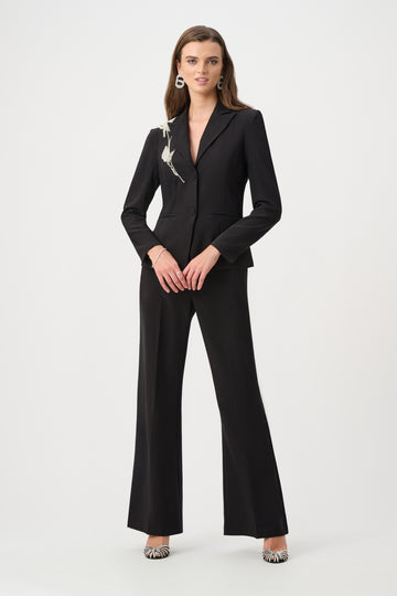 Signature Lux Twill Flared Pull-On Pants | Elegant Flared Stretch Pants Australia