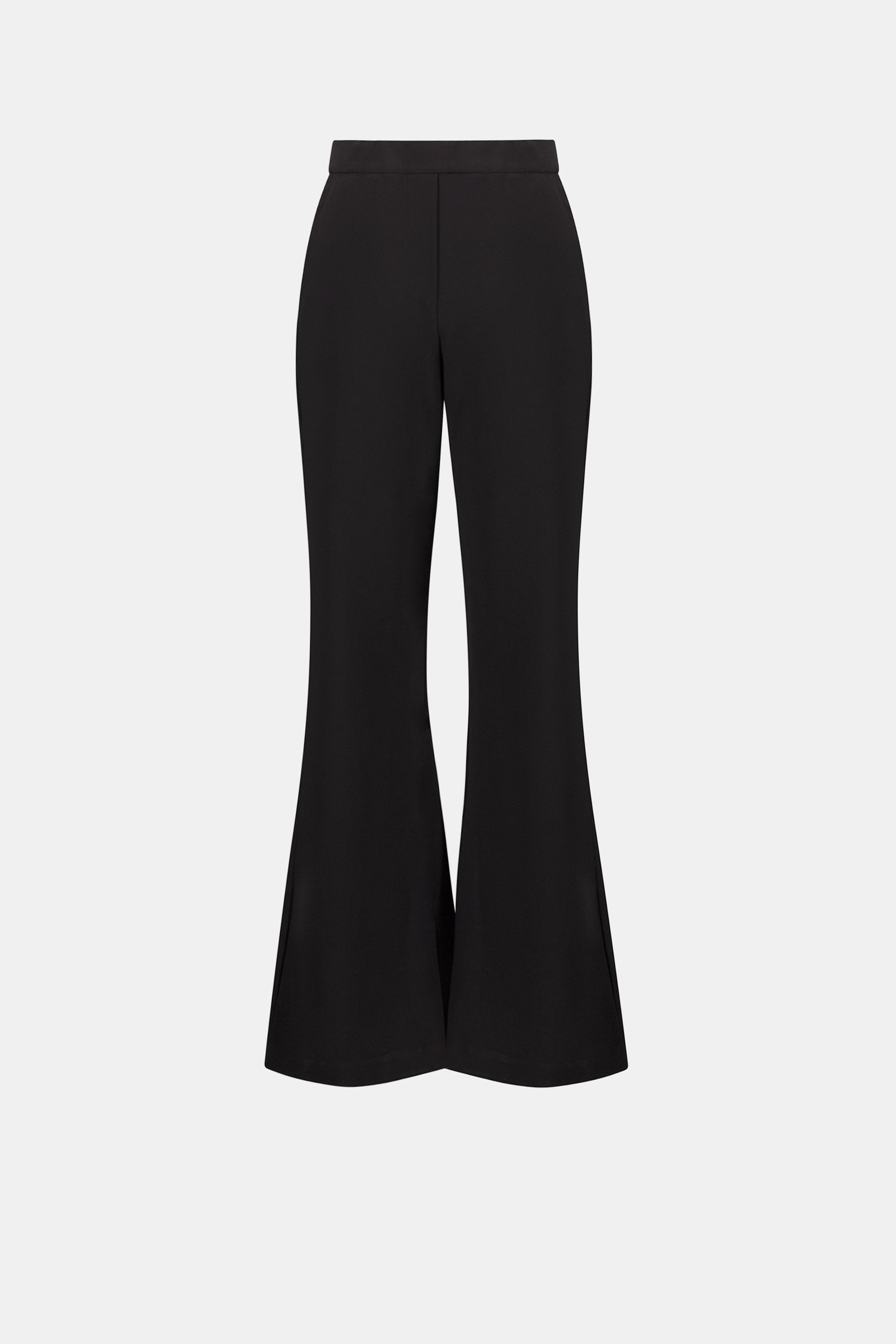 Signature Lux Twill Flared Pull-On Pants | Elegant Flared Stretch Pants Australia