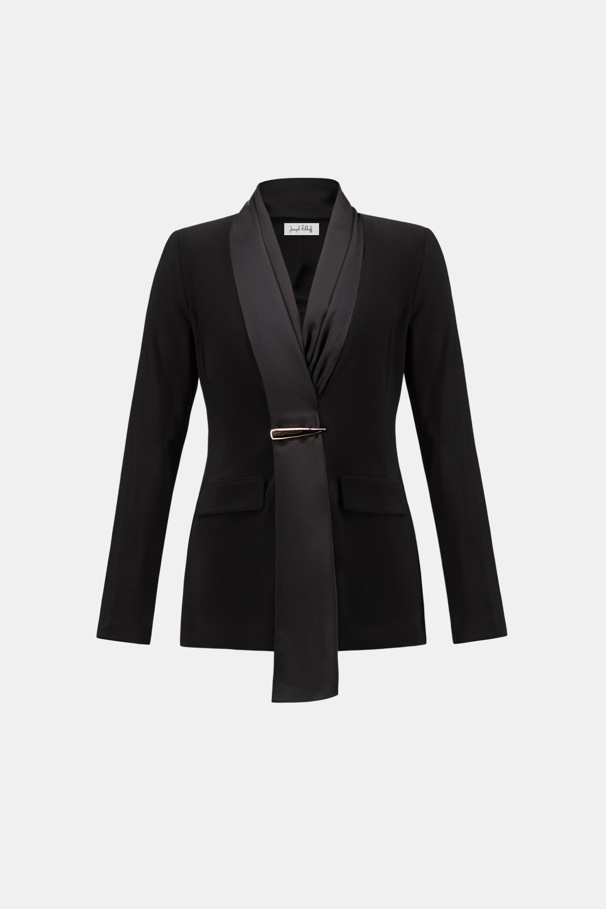 Scarf Collar Blazer | Elegant Tailored Blazer Australia