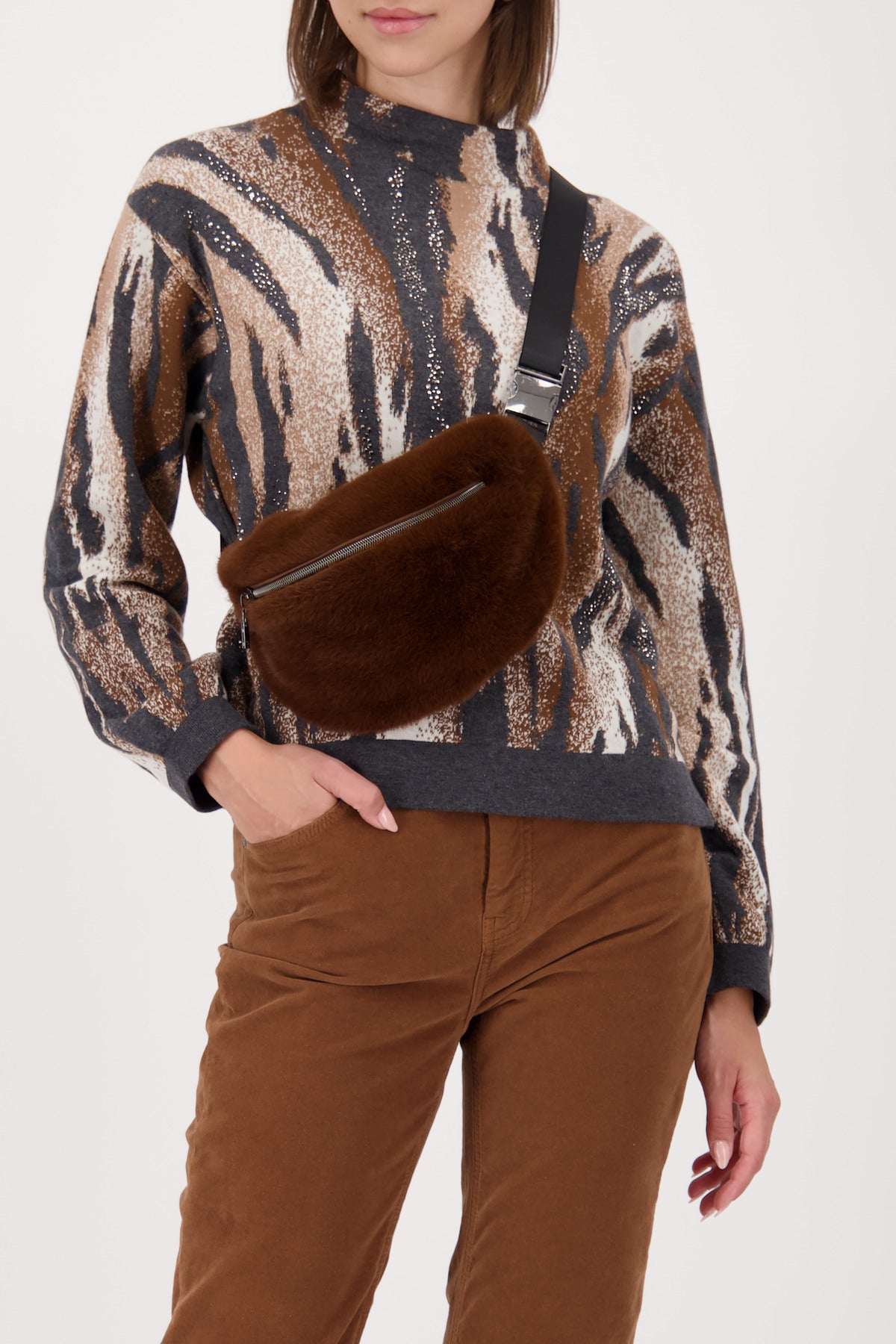 BELT BAG FAUX FUR