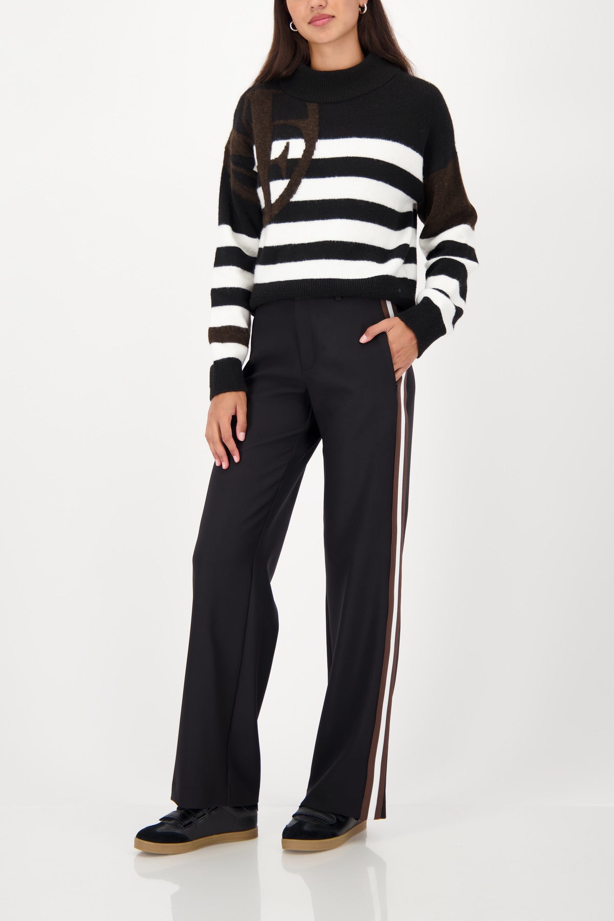 PANT STR BLK