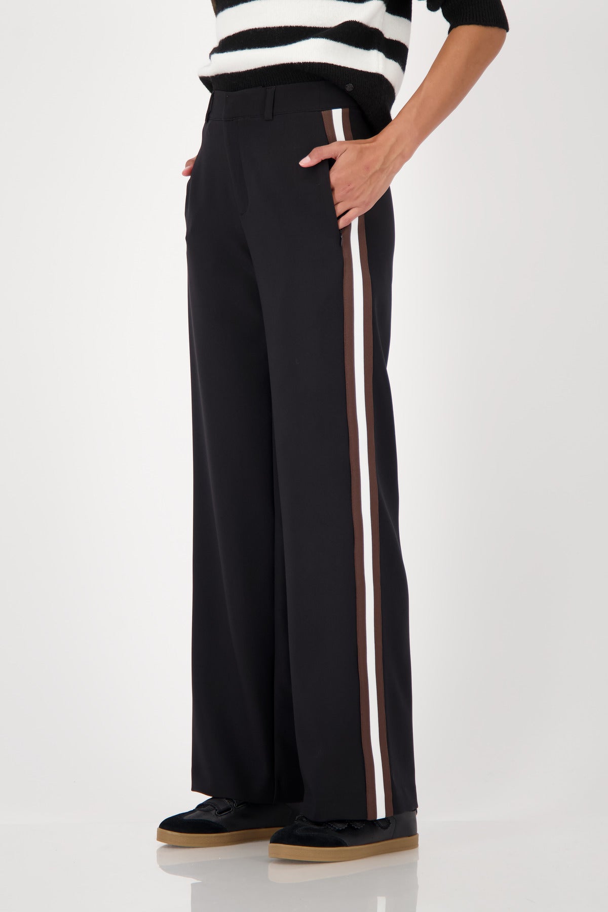 PANT STR BLK
