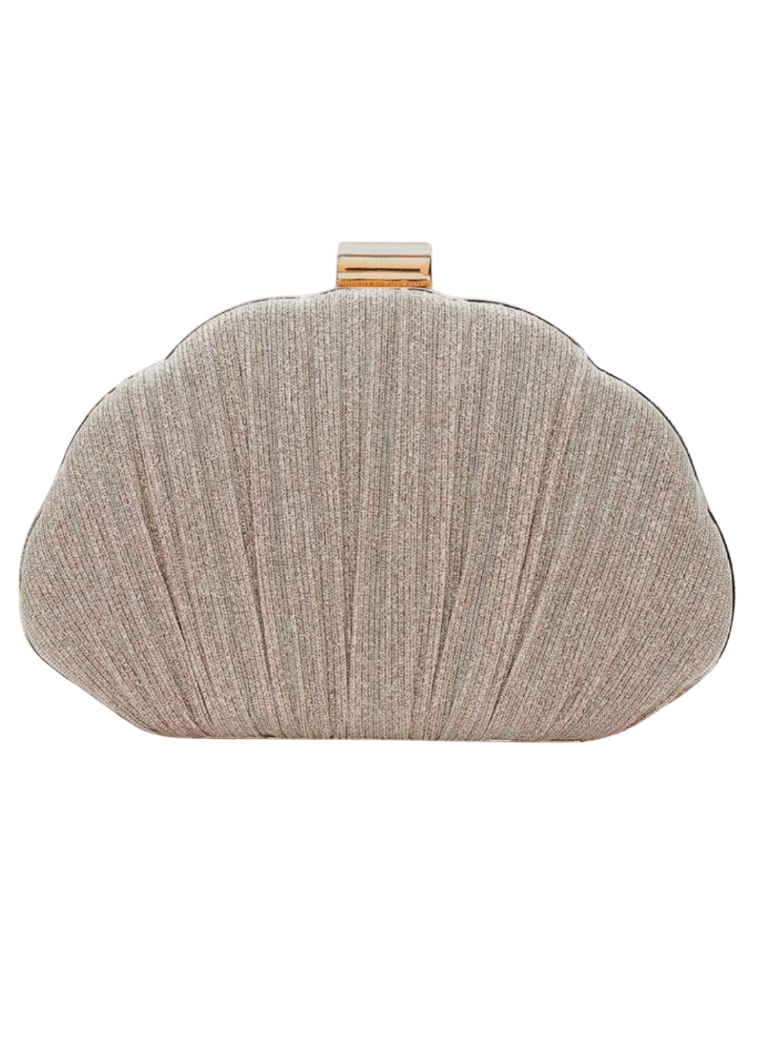 Elegant Beige Textured Clutch Bag with Gold Clasp | Elegant Beige Clutch Bag Australia