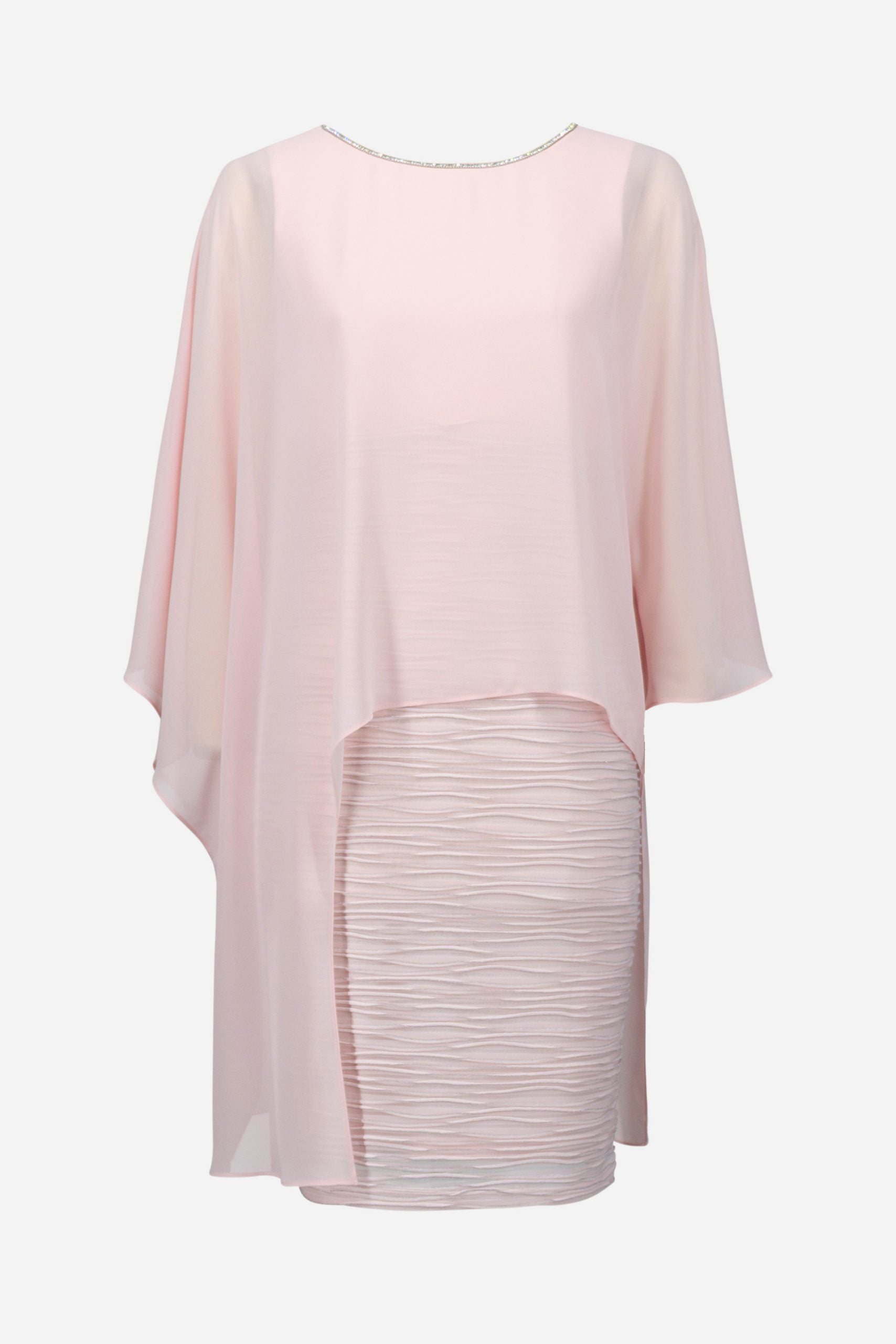 Women’s occasion dress with chiffon poncho Australia