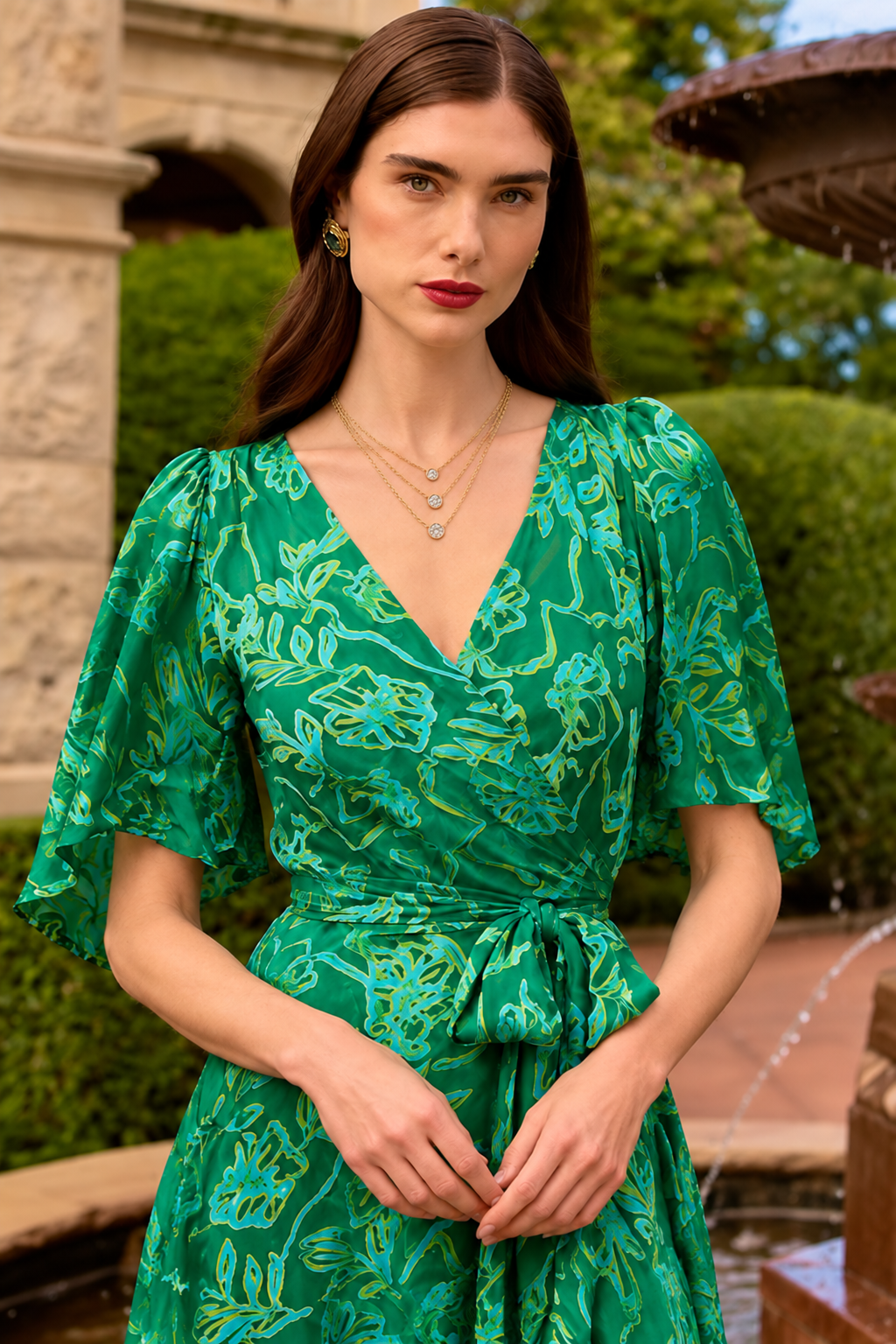 Triple Charm Layered Necklace | Elegant Women’s Jewellery Australia