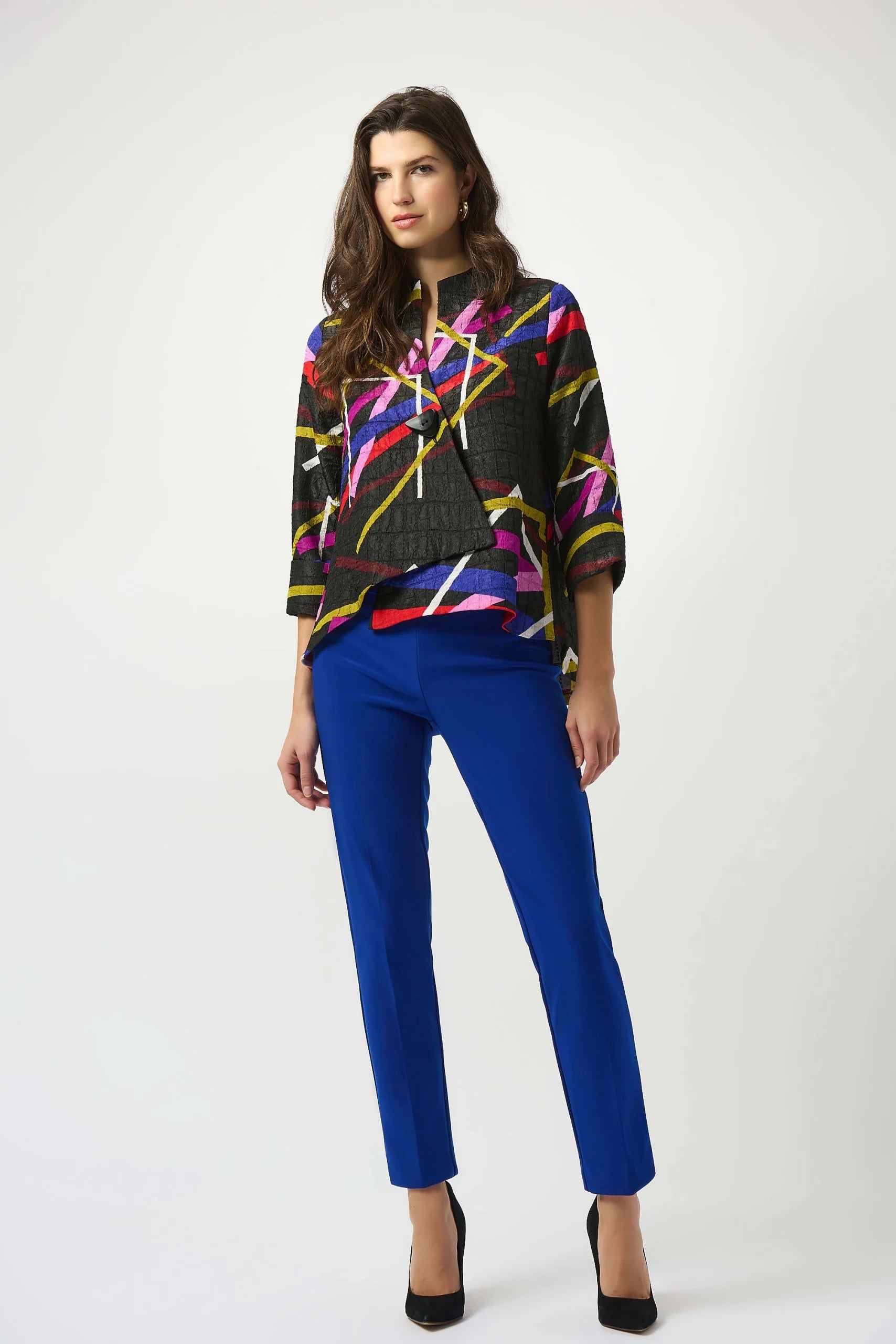 Sleek tailored slim fit trousers

