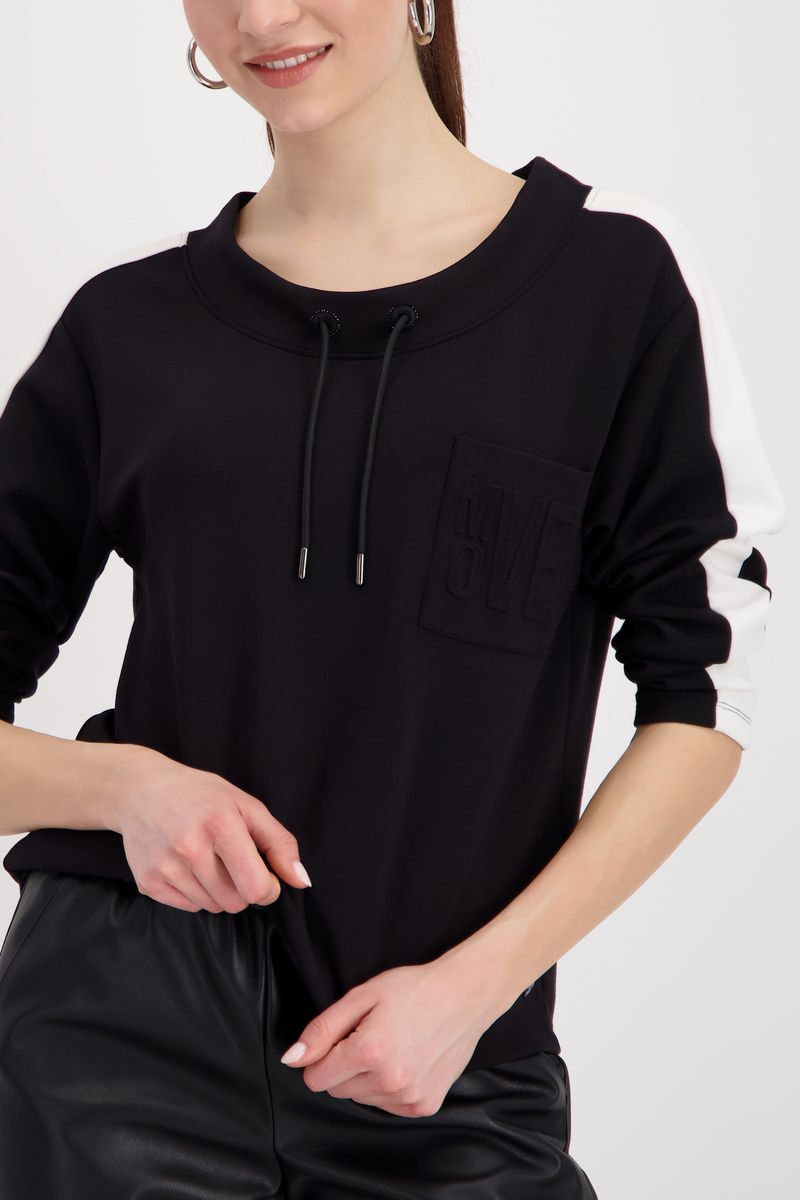 Monari striped knit women jumper
