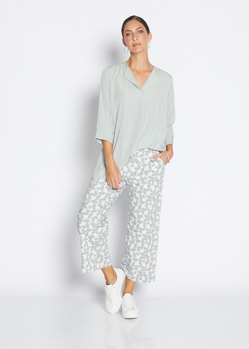 Ticket relaxed culotte crop pants