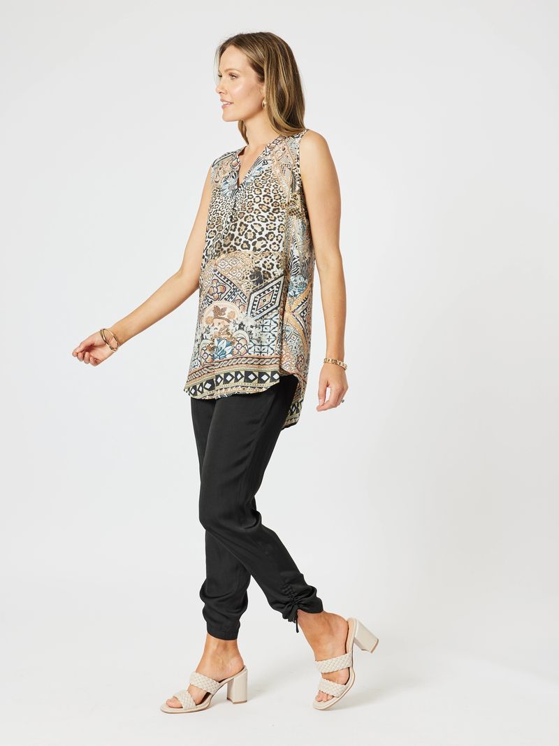 Traveller Luxe relaxed side tie pants
