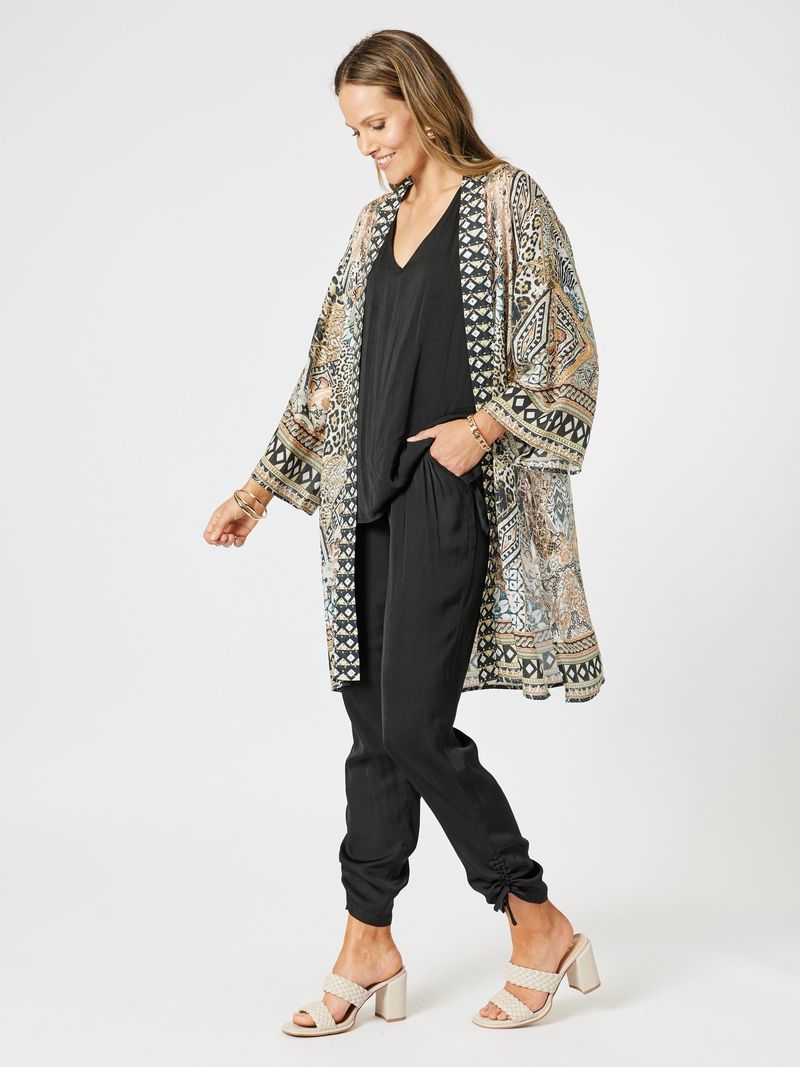 Boho style Emerson long kimono