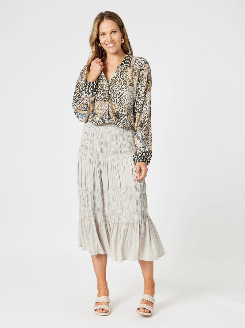Emerson loose fit button shirt