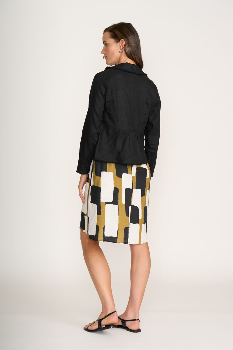 Casual Festival black lightweight jacket