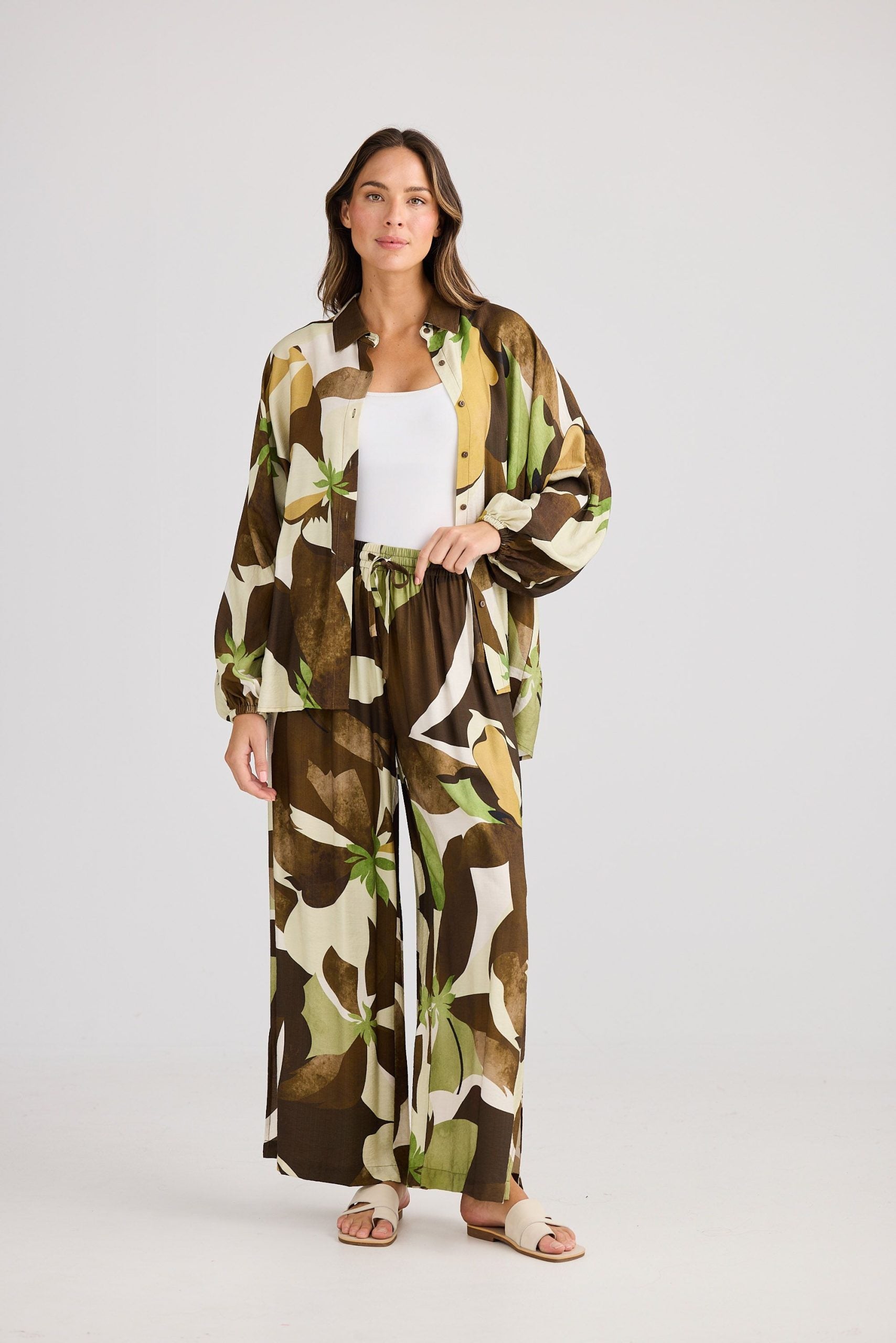 Stylish women’s jungle print trousers Australia