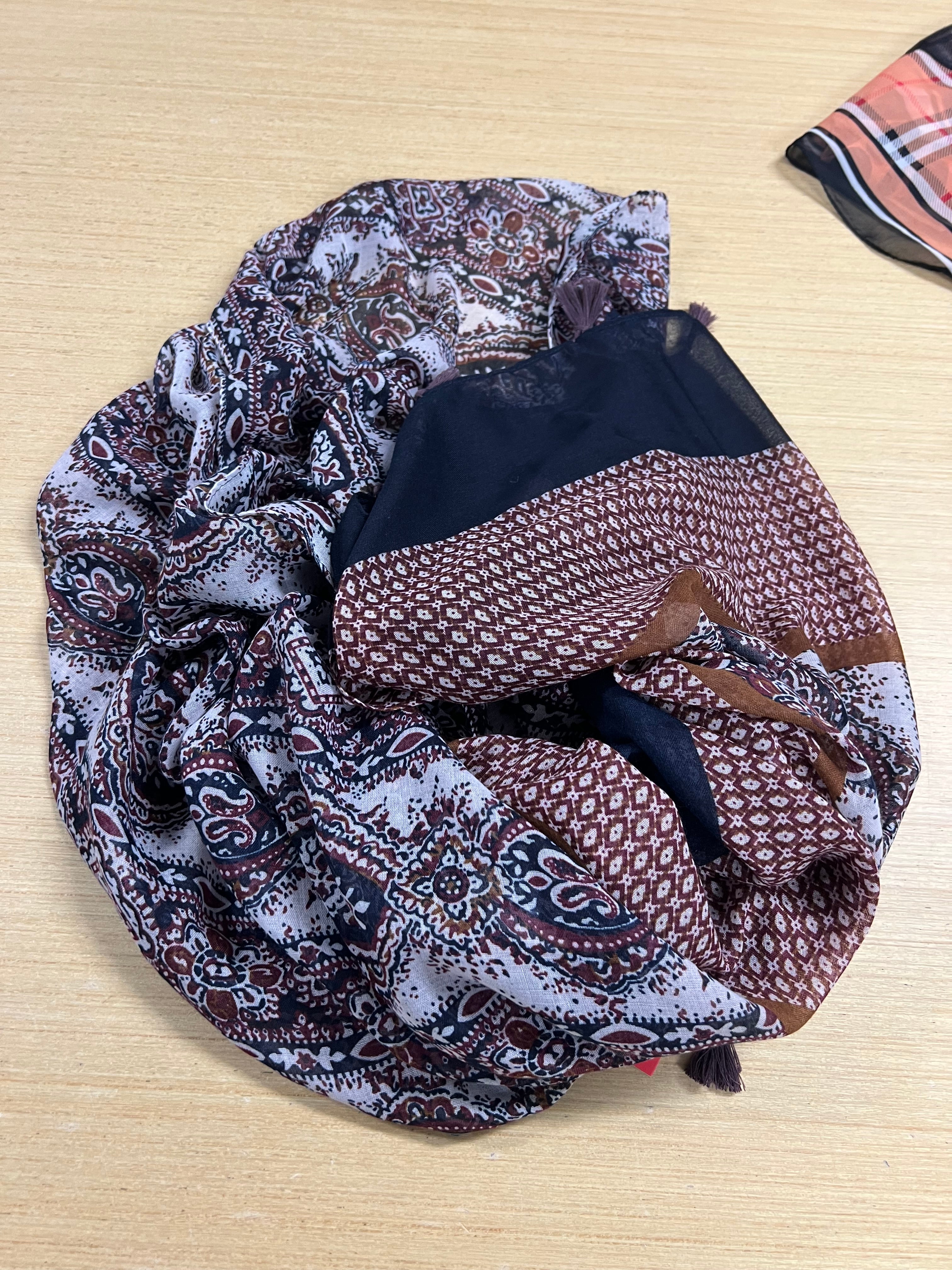 Assorted Printed Lightweight Scarf Collection