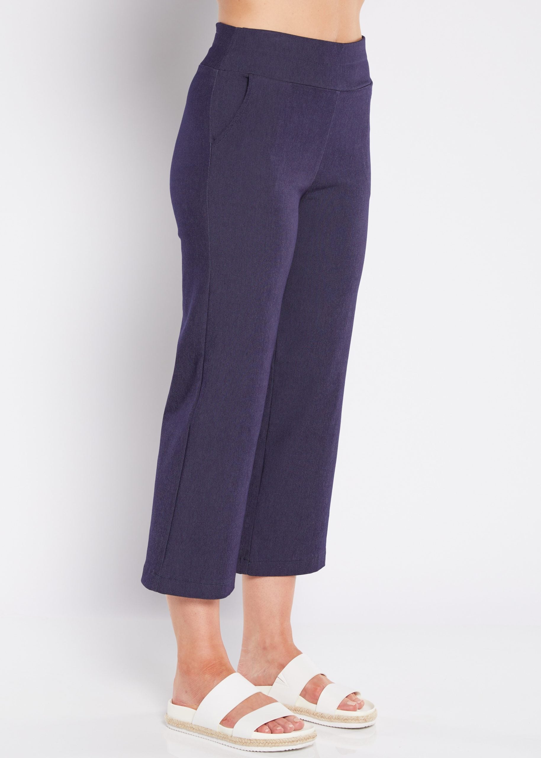 Cropped ticket pants made in Australia