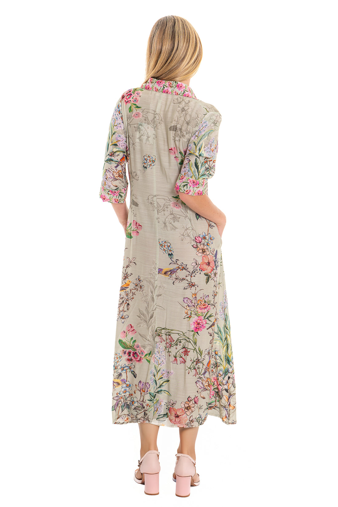 Zngel finch jemma dress | floral print midi dress