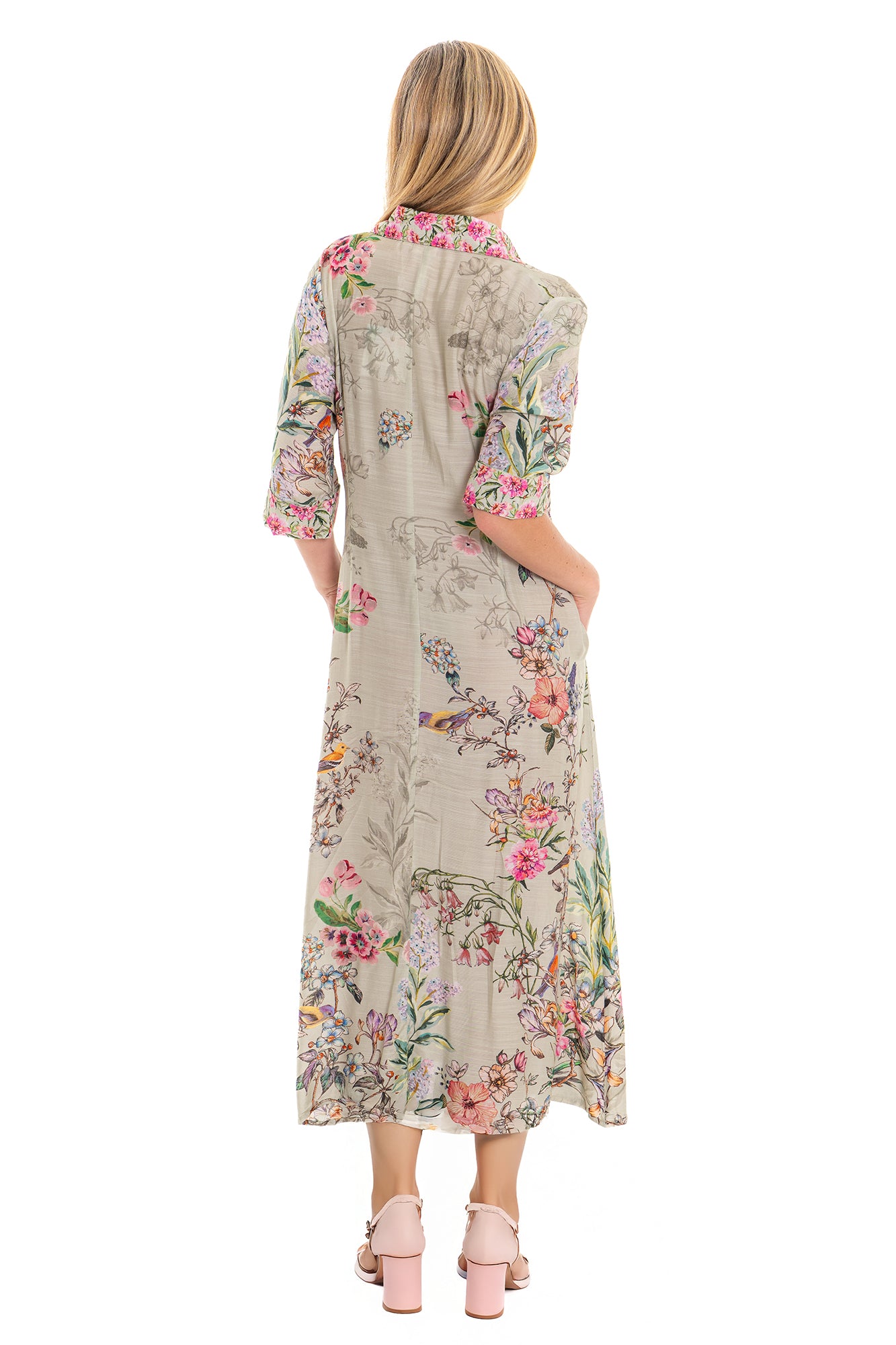 Zngel finch jemma dress | floral print midi dress
