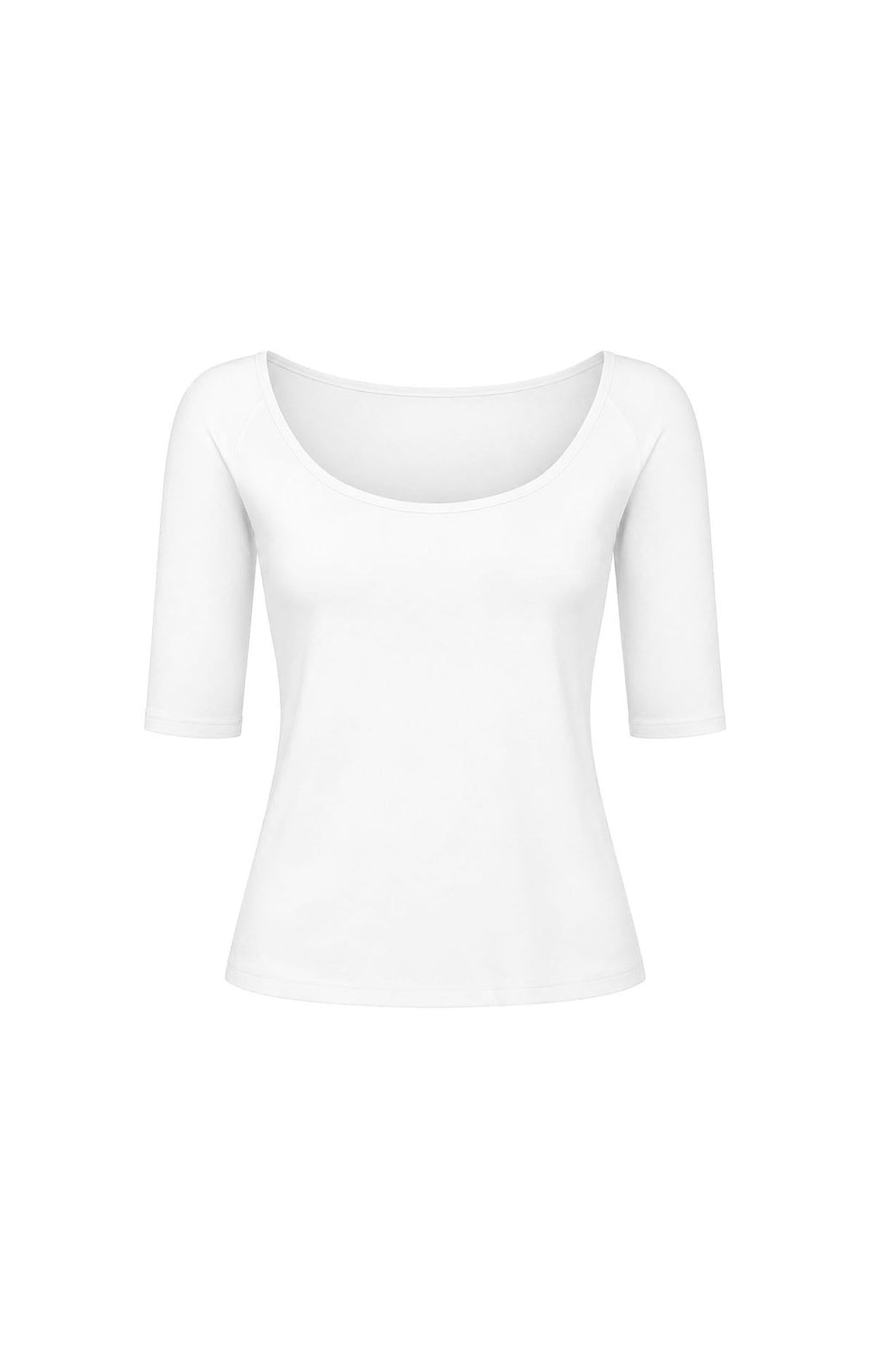 3/4 Sleeve Top In White by Sacha Drake - image 9