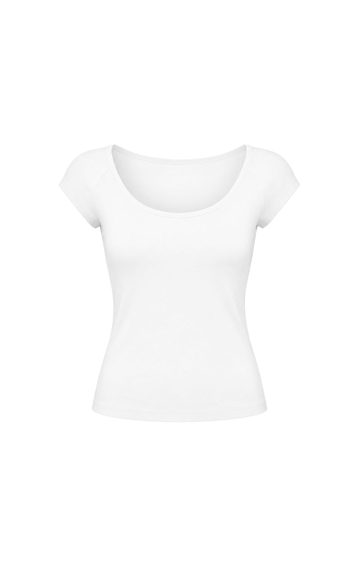 Cap Sleeve Top In White by Sacha Drake - image 9