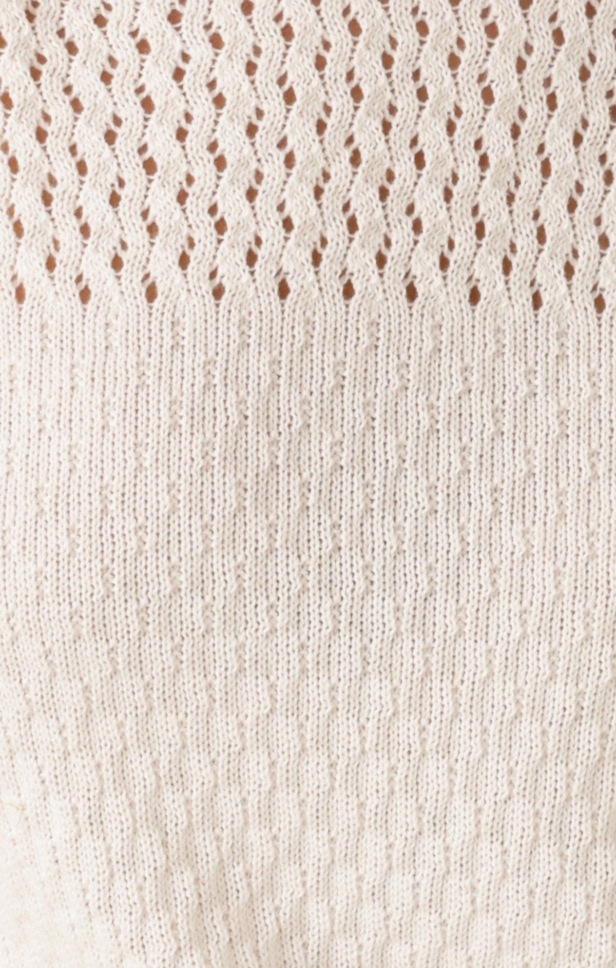 3/4 Sleeve Ripple Knit Top In Ivory by Sacha Drake - image 11