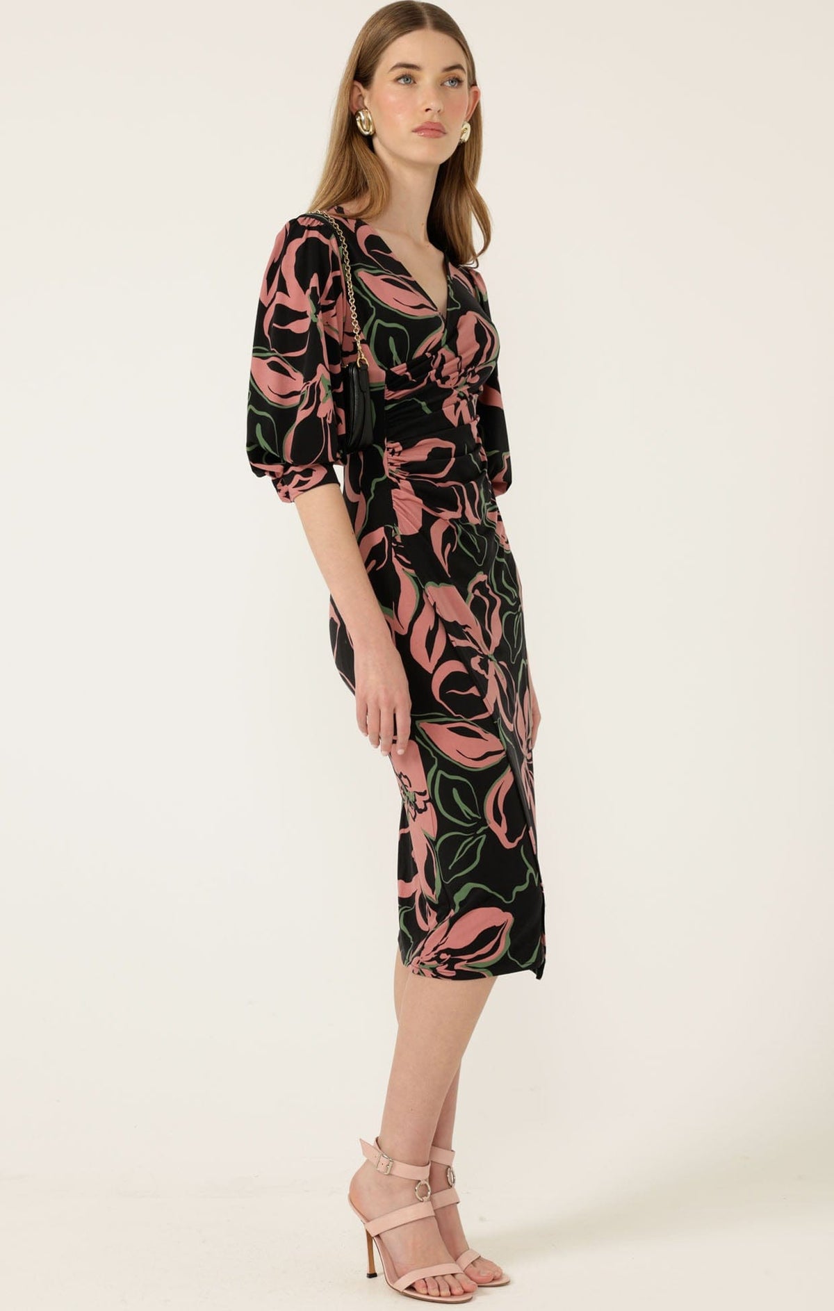 Allegra Faux Wrap Dress by Sacha Drake - image 4