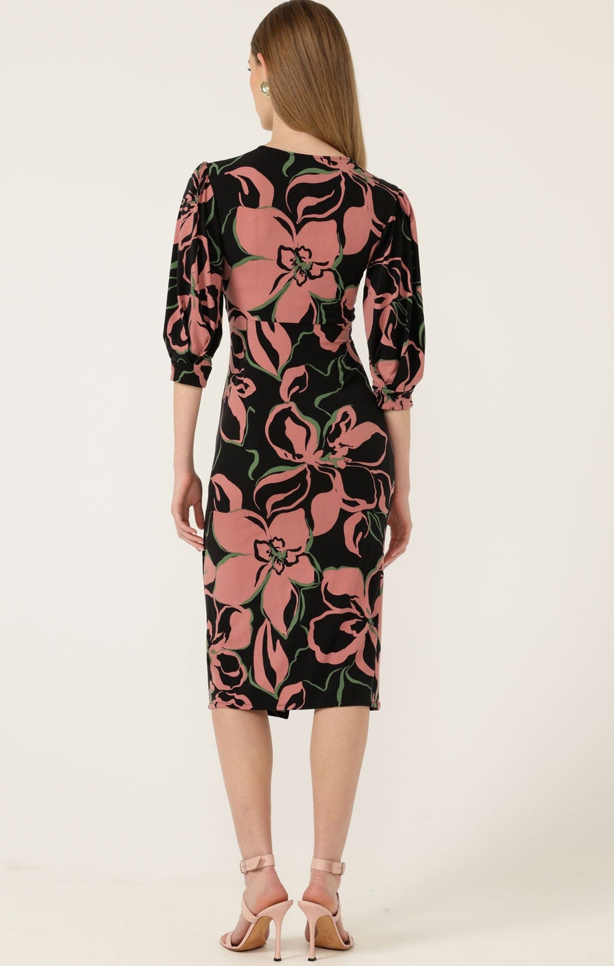 Allegra Faux Wrap Dress by Sacha Drake - image 5
