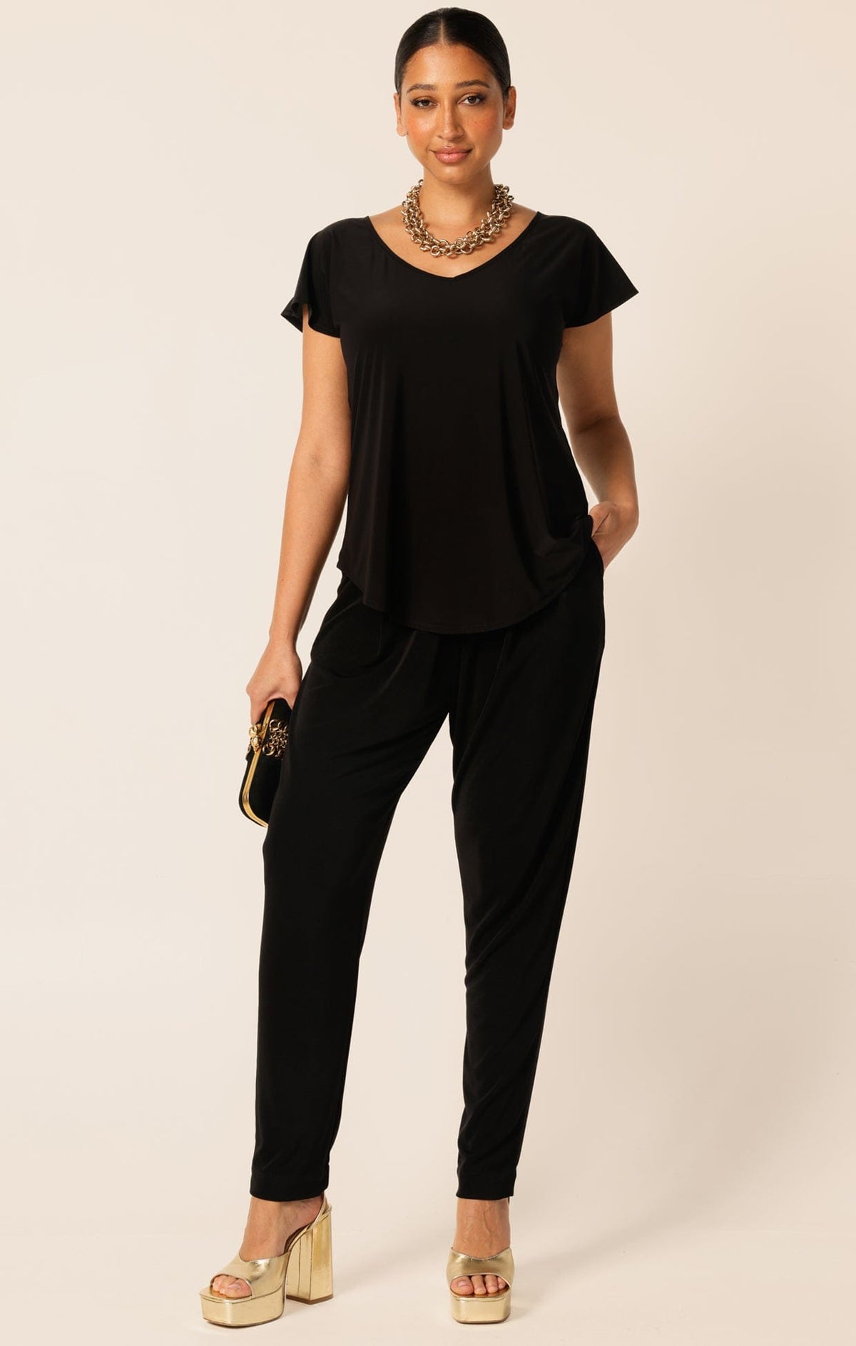 Analia Top In Black by Sacha Drake - image 3