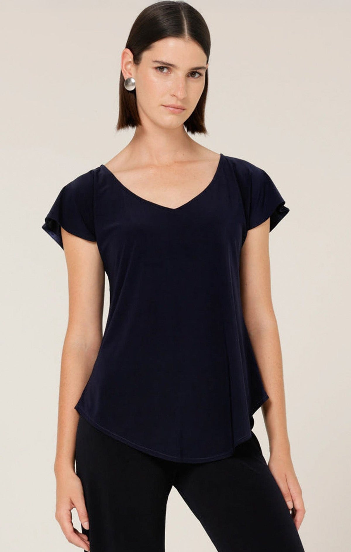 Analia Top In Navy by Sacha Drake