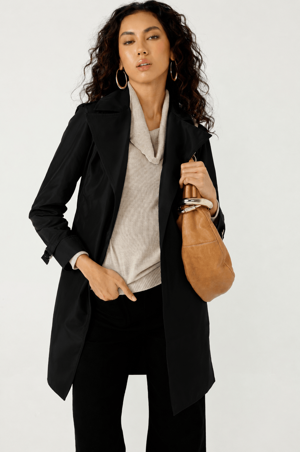 Noir Trench by Sacha Drake - image 3