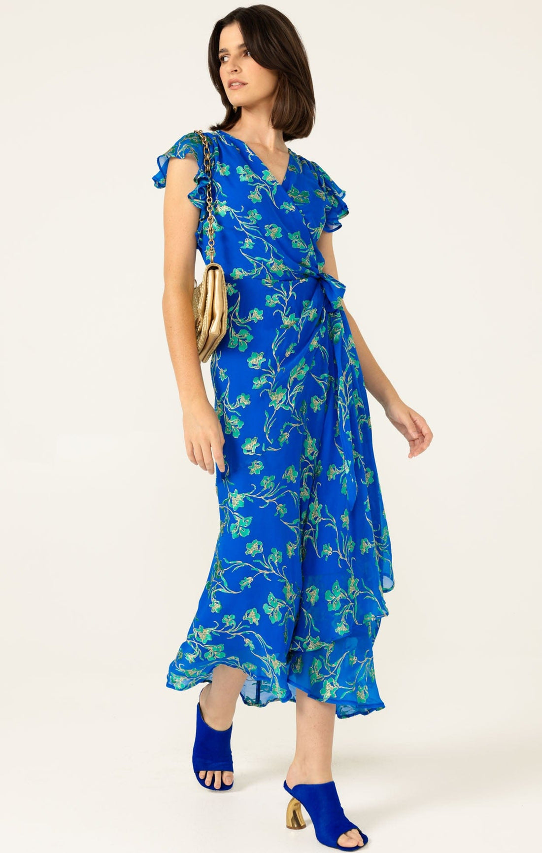 Aphina Wrap Dress by Sacha Drake