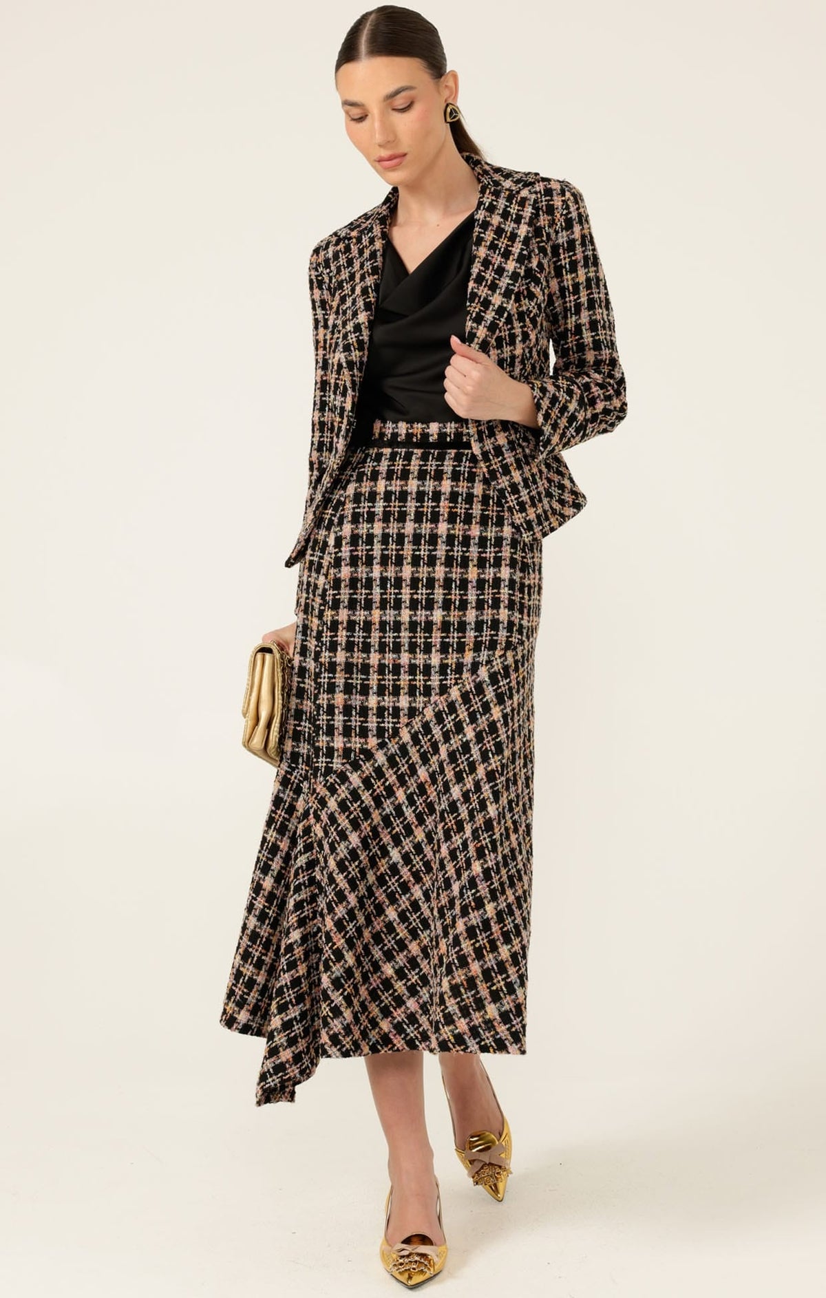 Onyx Midi Skirt by Sacha Drake - image 3