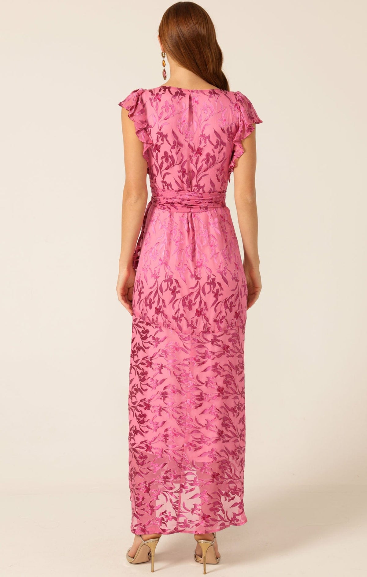 Bella Rose Maxi Wrap Dress by Sacha Drake - image 9