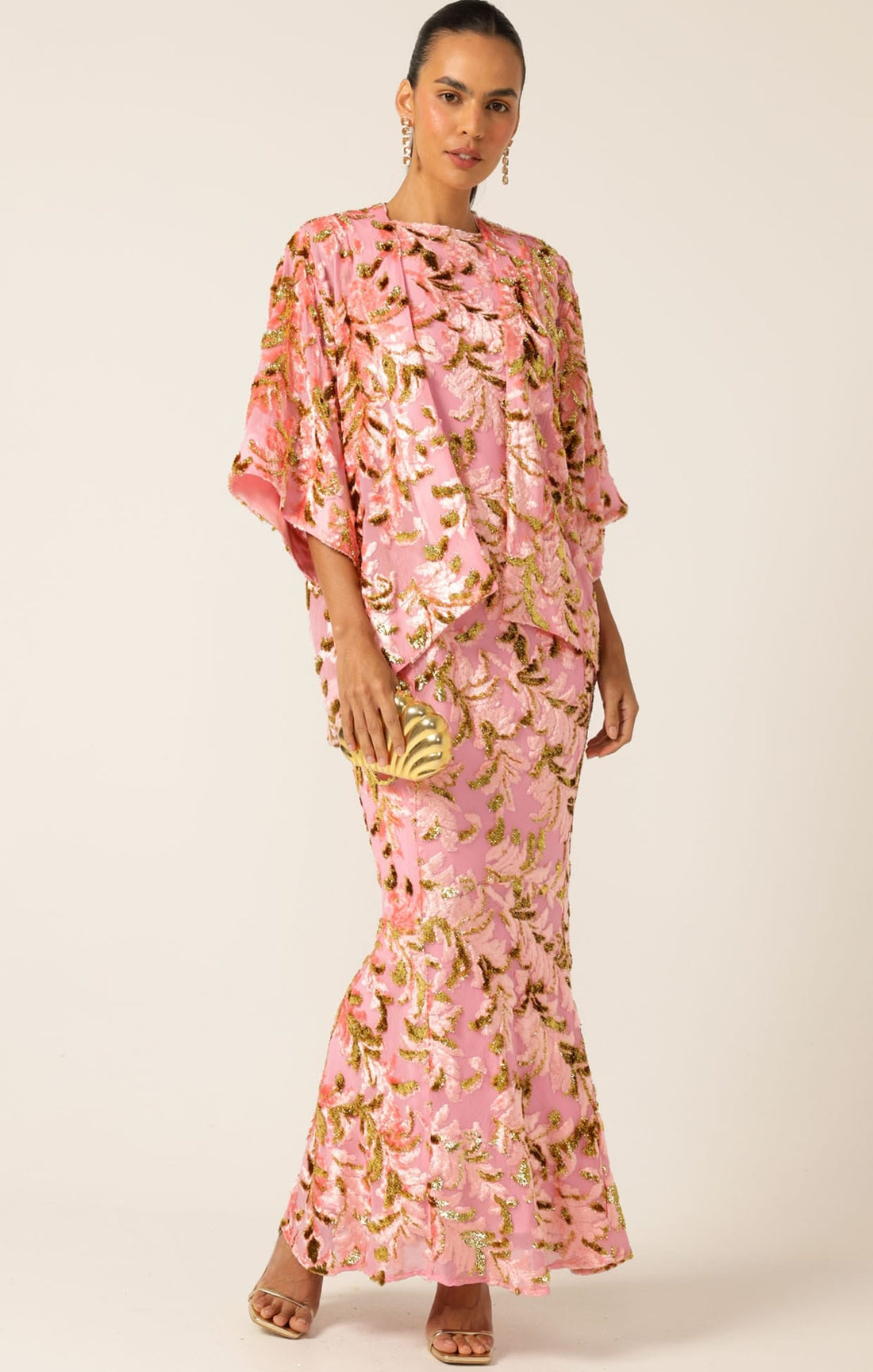 Blossom Kimono Pink Gold by Sacha Drake