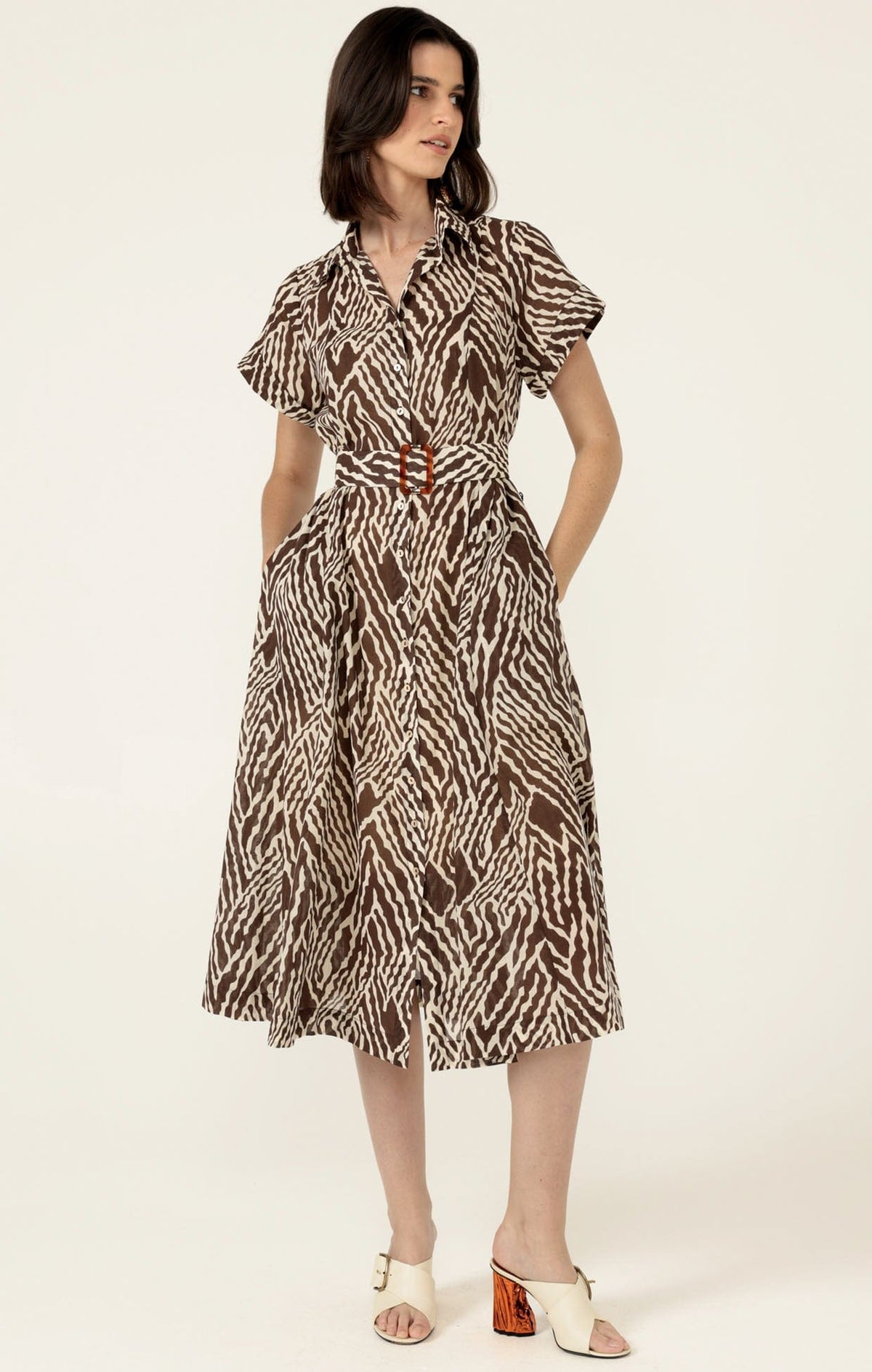 Bonnie Shirtmaker Dress by Sacha Drake - image 4
