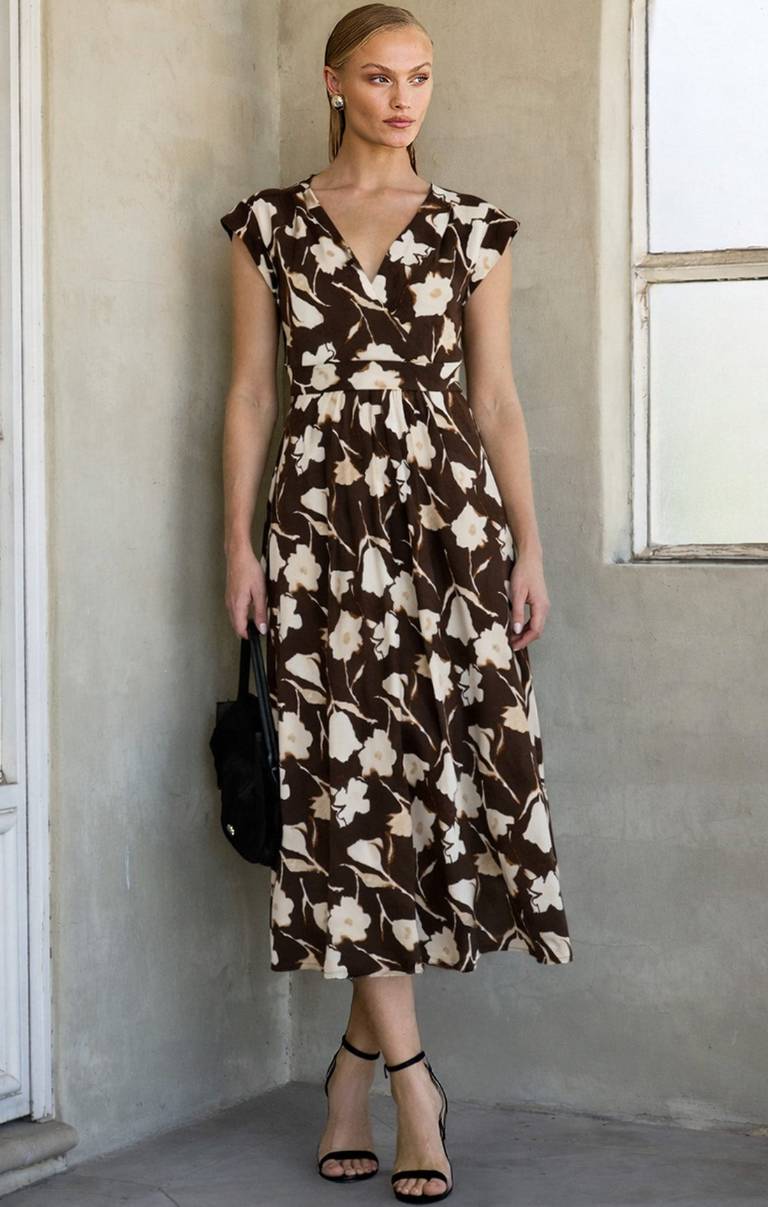 Cappuccino Midi Dress by Sacha Drake