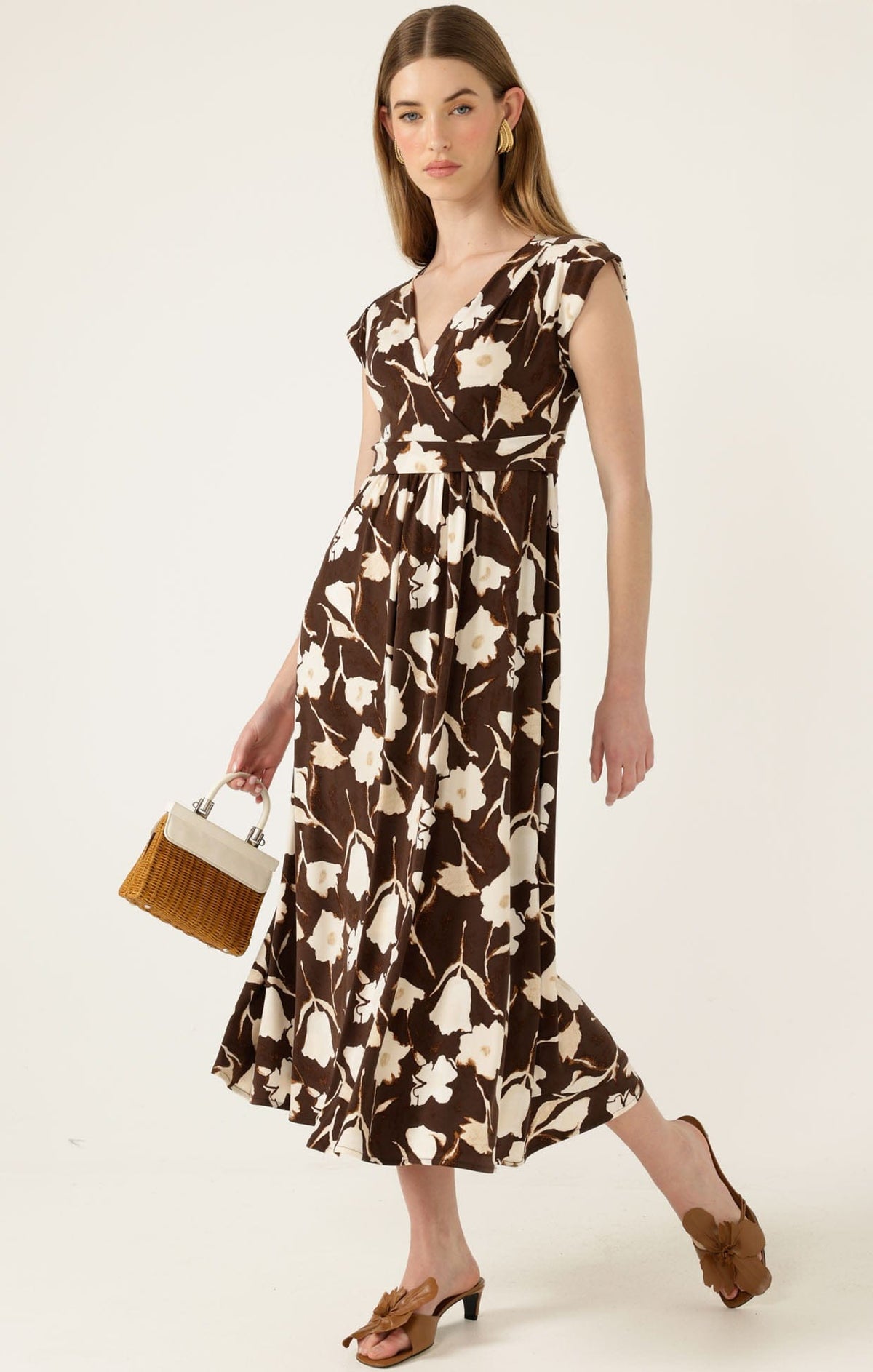 Cappuccino Midi Dress by Sacha Drake - image 3