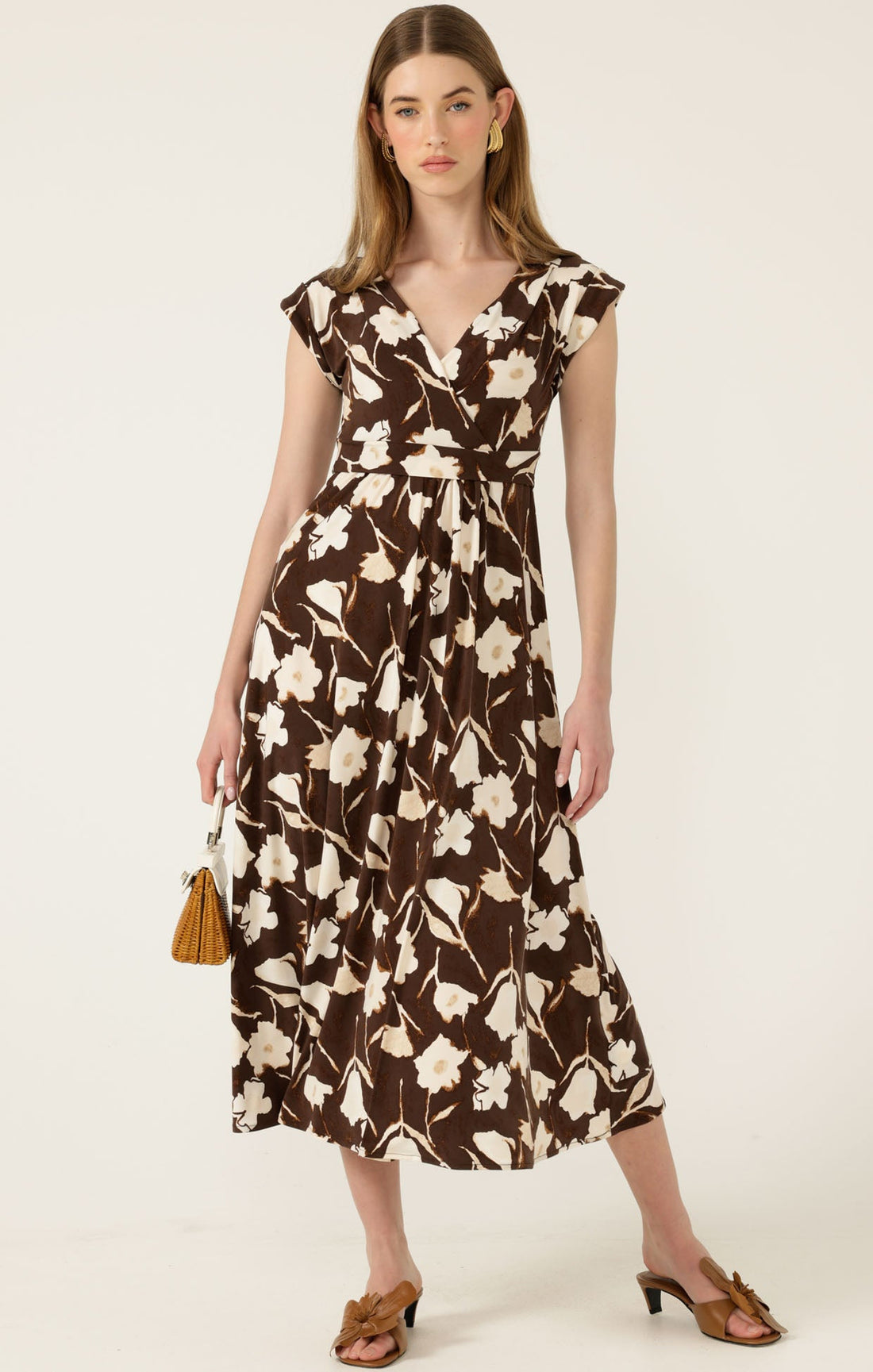 Cappuccino Midi Dress by Sacha Drake