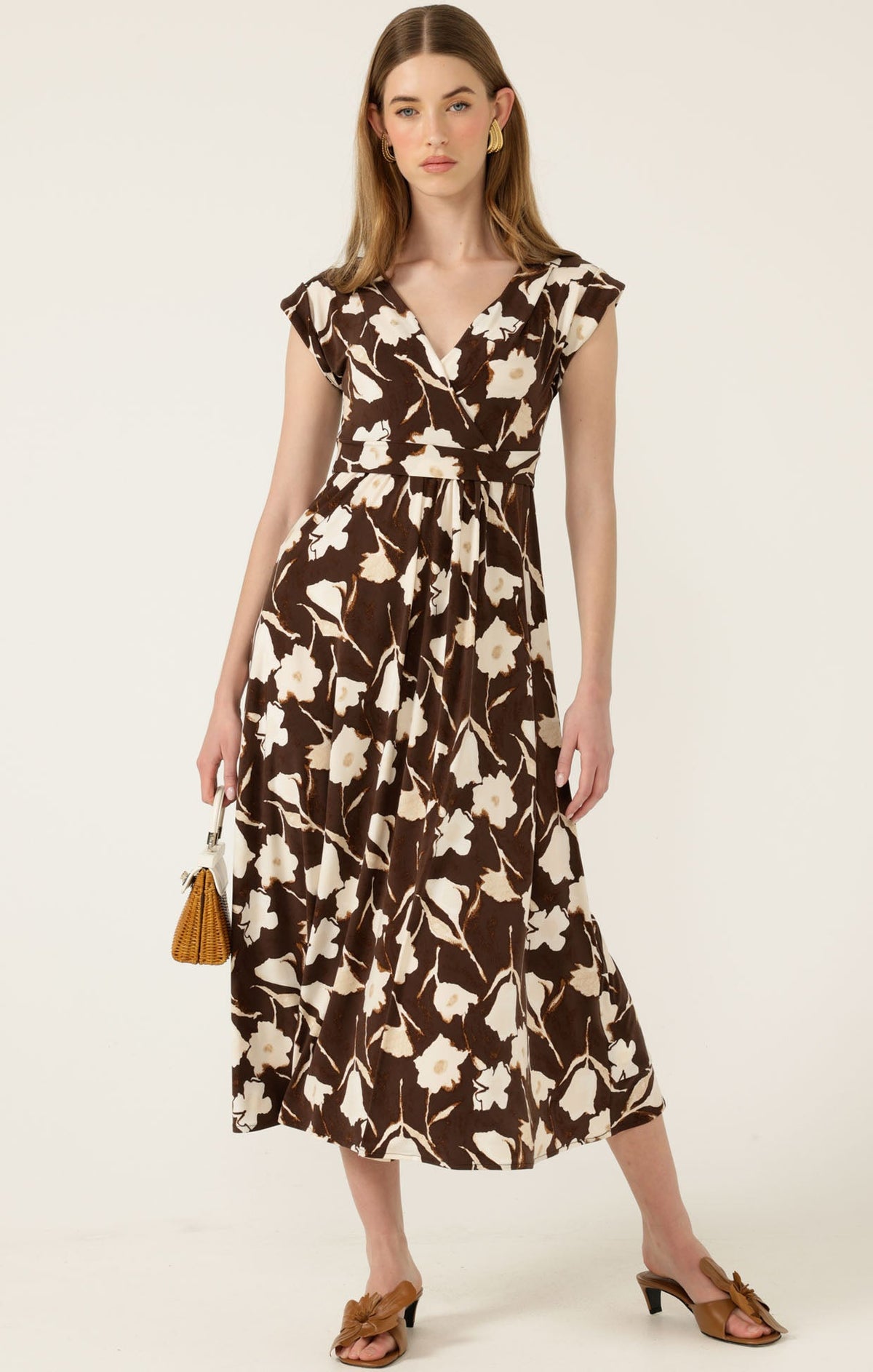Cappuccino Midi Dress by Sacha Drake