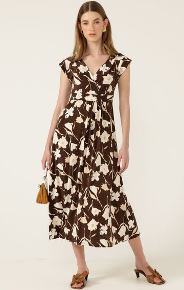 Cappuccino Midi Dress by Sacha Drake