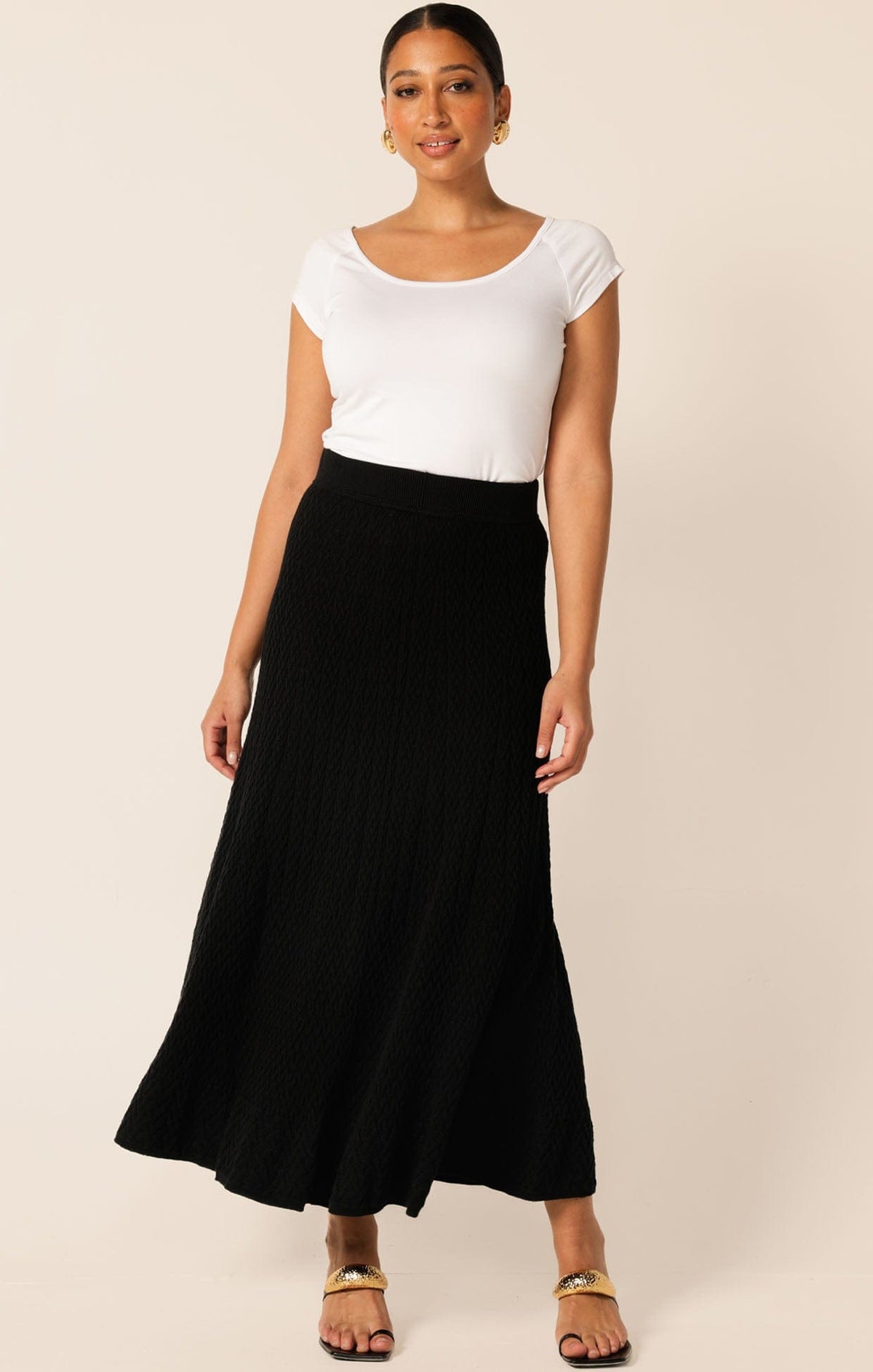 Cap Sleeve Top In White by Sacha Drake - image 4