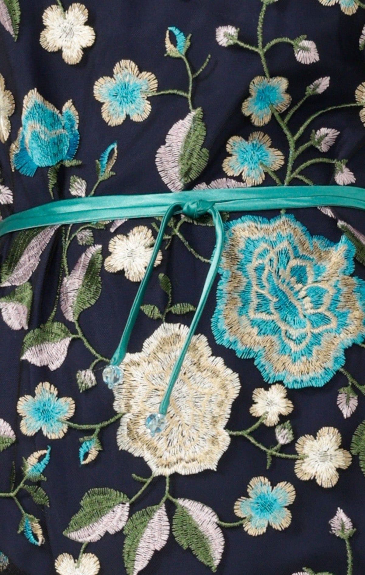 Cardelina Dress In Navy Aqua by Sacha Drake - image 9