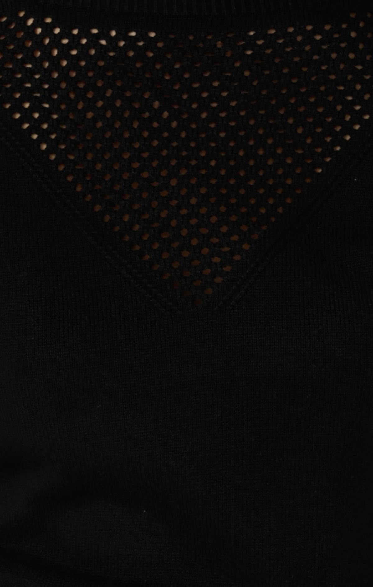 Chloe 3/4 Sleeve Knit Top In Black by Sacha Drake - image 9